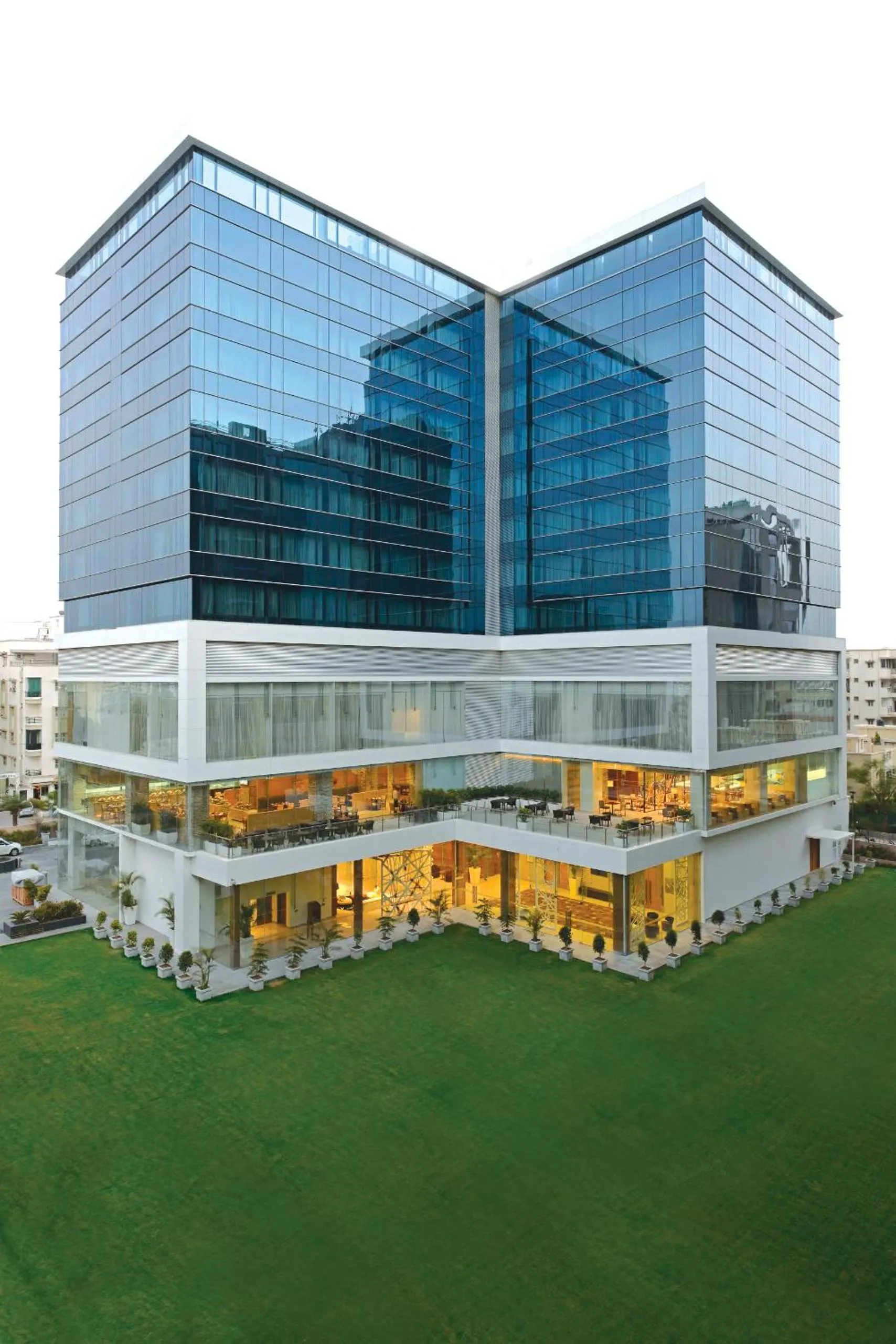 Property building in Renaissance Ahmedabad Hotel