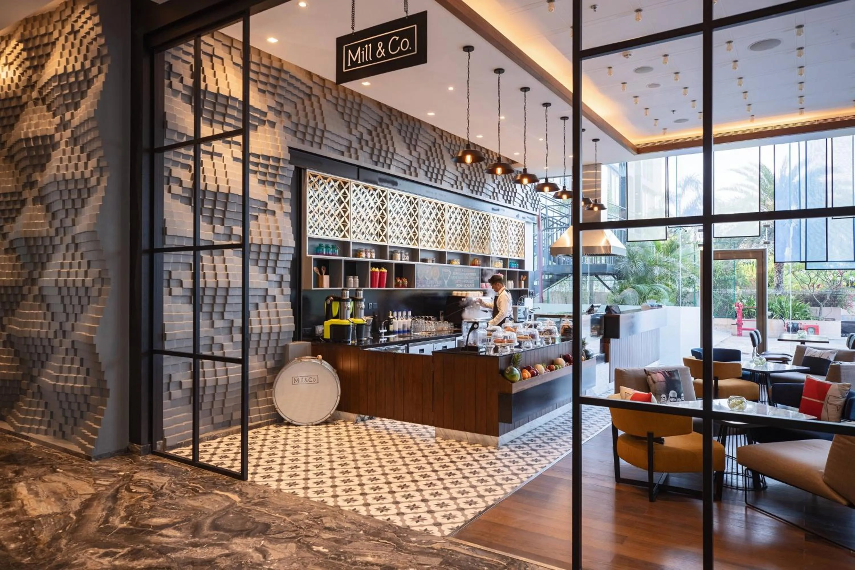 Restaurant/places to eat in Renaissance Ahmedabad Hotel