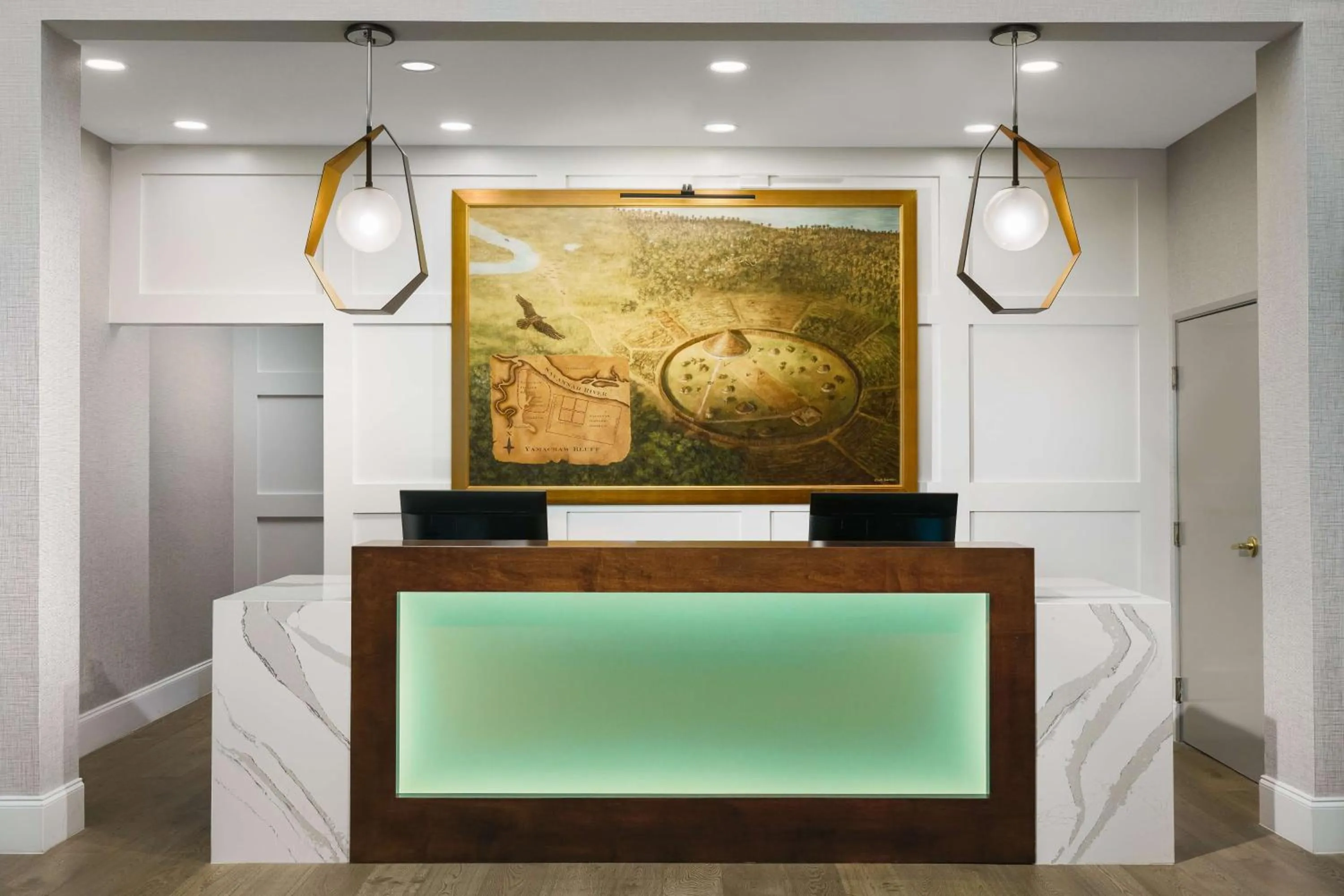 Lobby or reception in The Bluff Savannah Historic District, Tapestry by Hilton