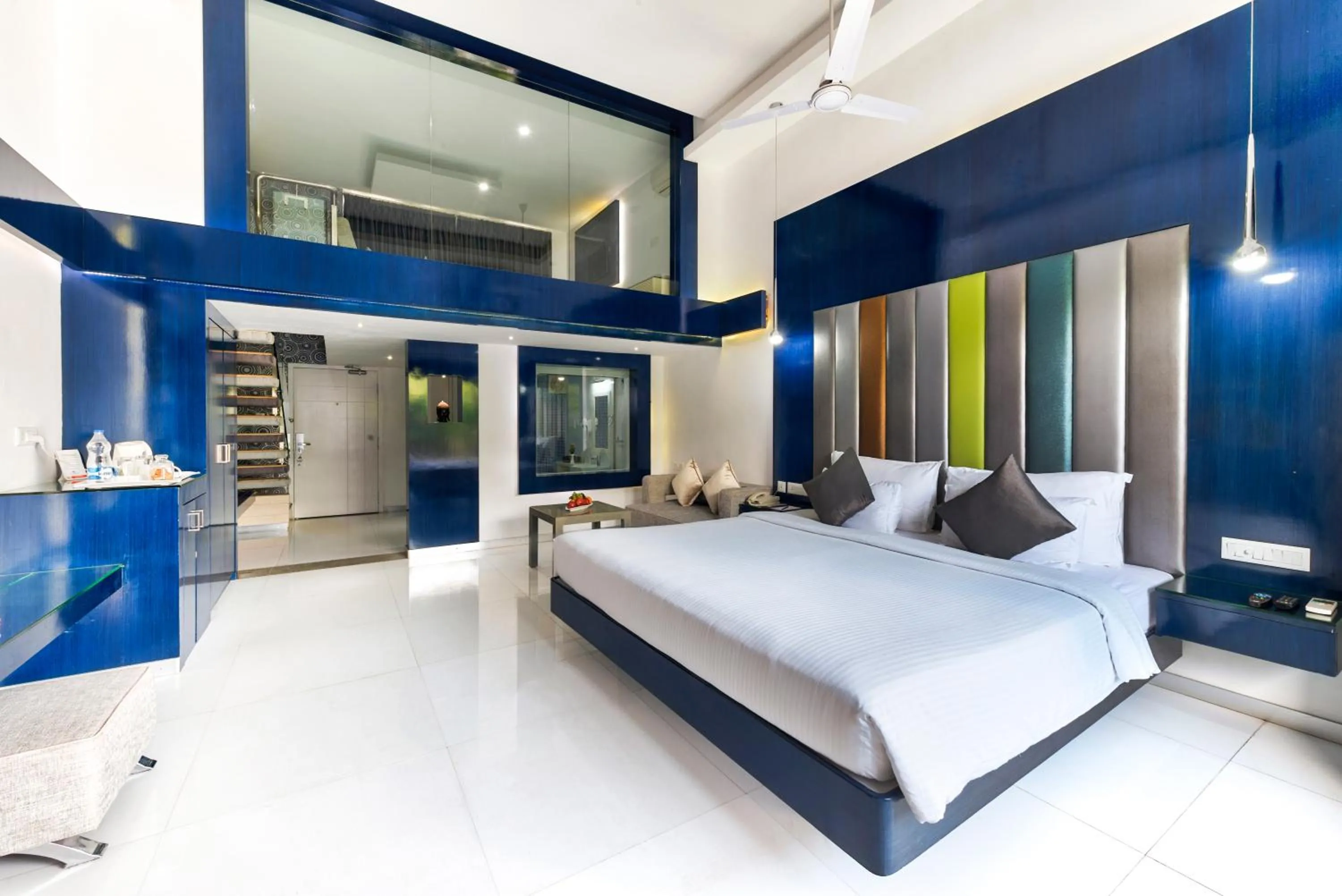 Decorative detail, Bed in Grande Bay Resort and Spa Mamallapuram