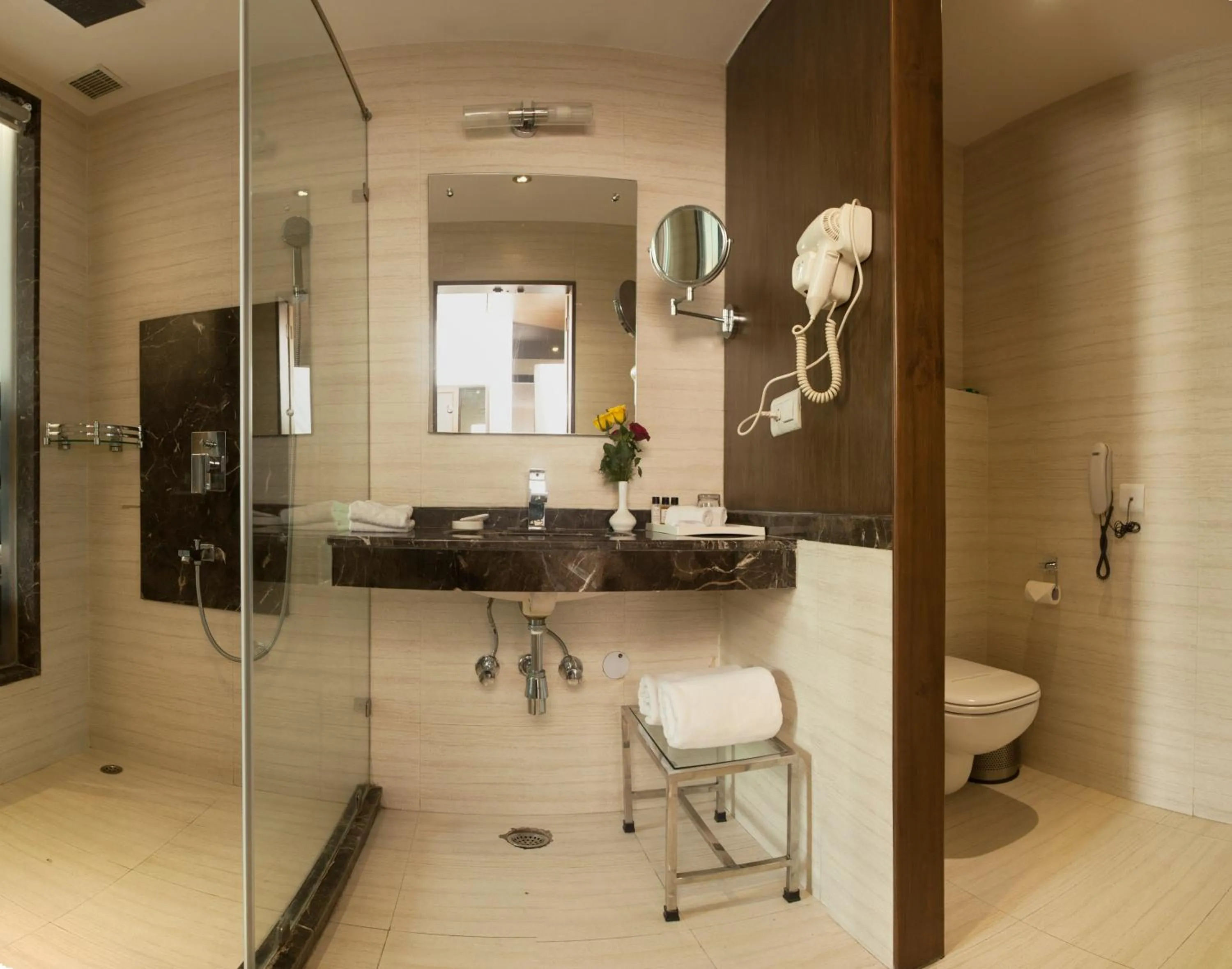 Bathroom in Hotel Athena