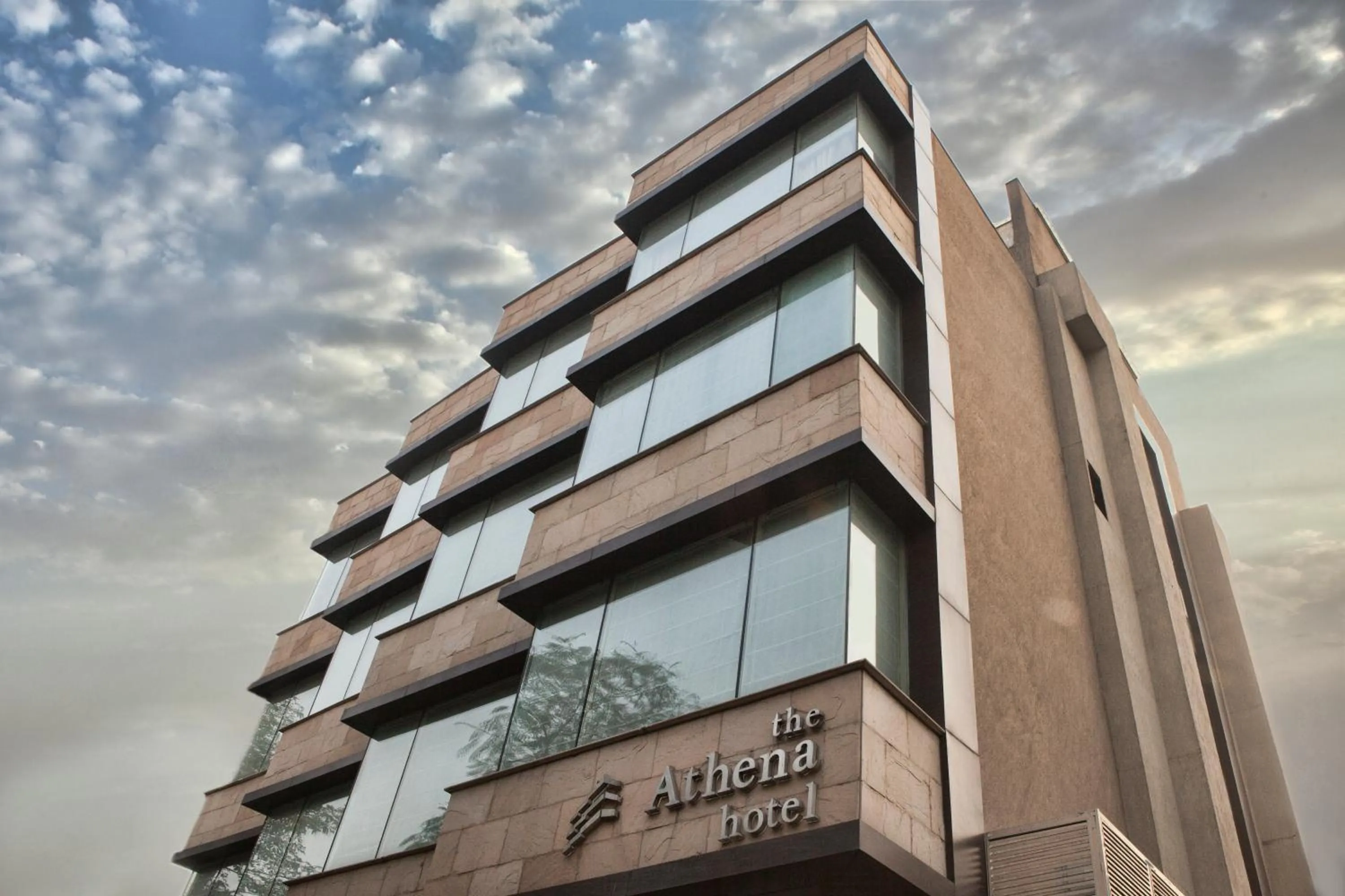 Property building in Hotel Athena