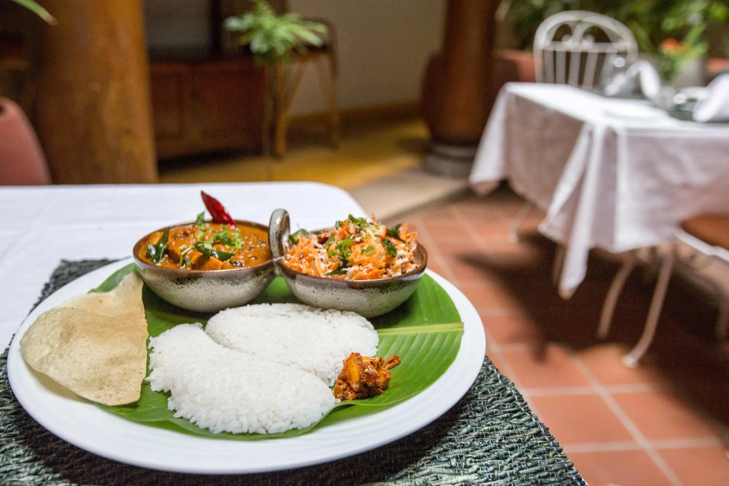 Food close-up in Maison Perumal Pondicherry - A CGH Earth Experience