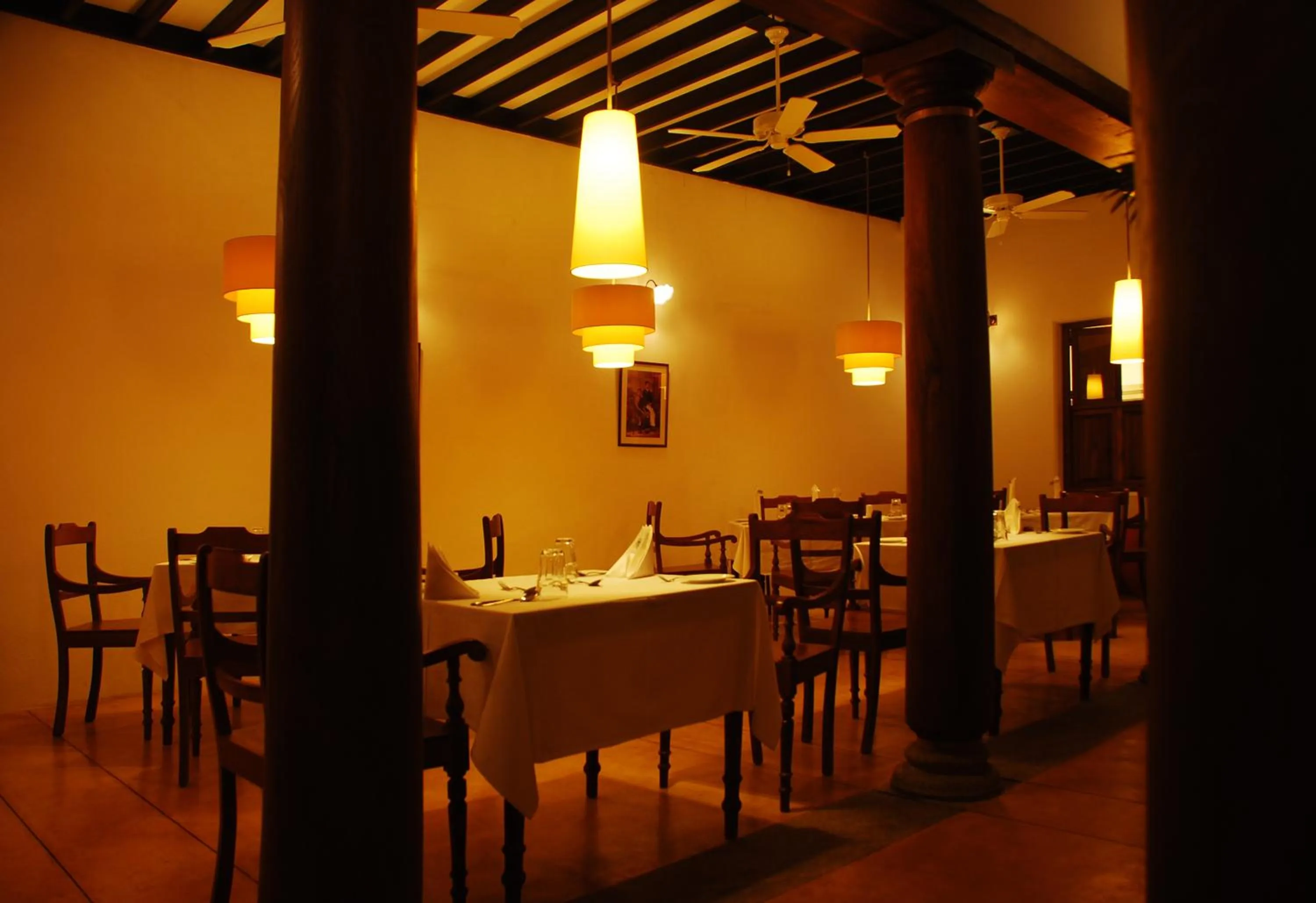 Dinner in Maison Perumal Pondicherry - A CGH Earth Experience