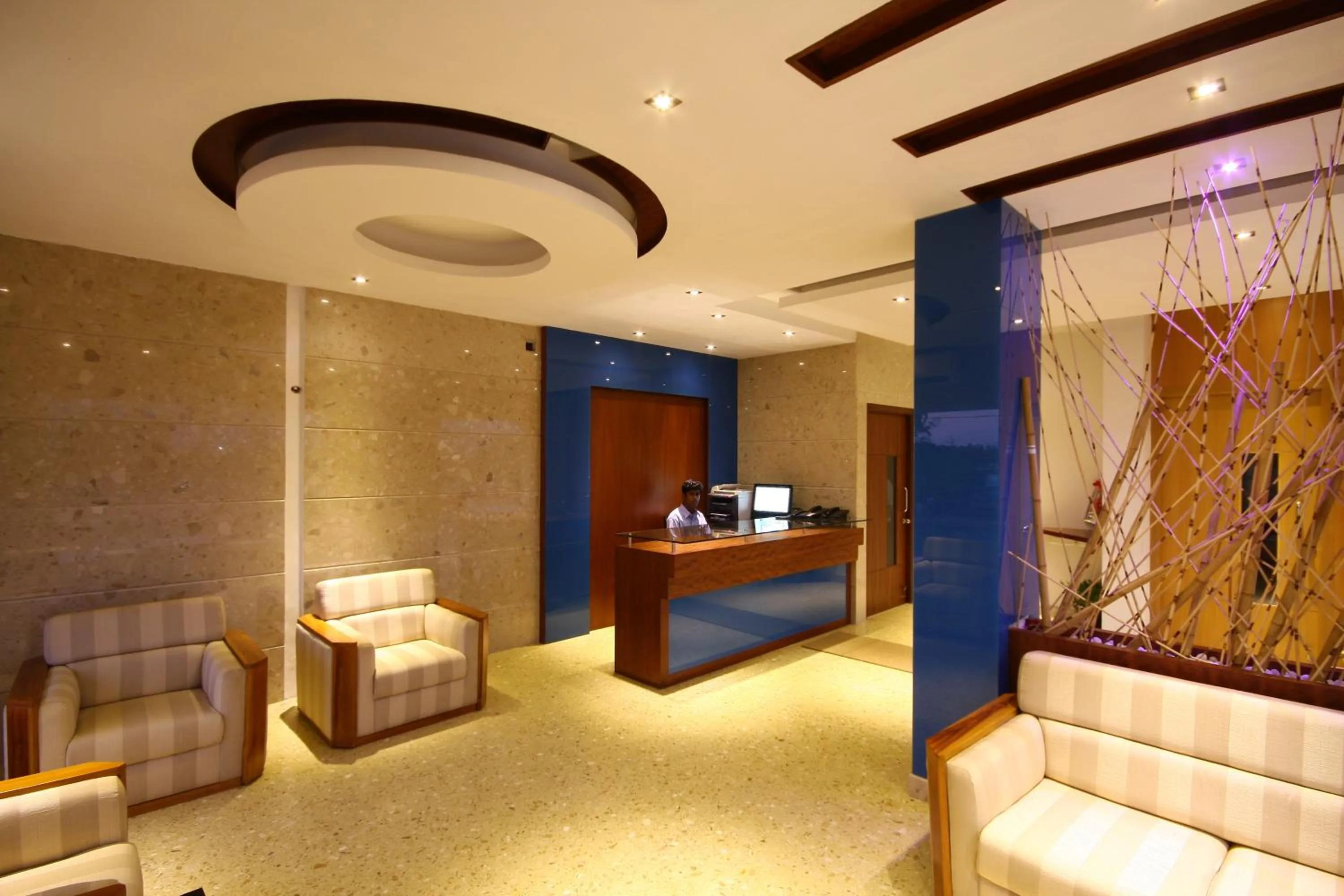 Lobby or reception in Hotel Crescent Crest Sriperumbudur