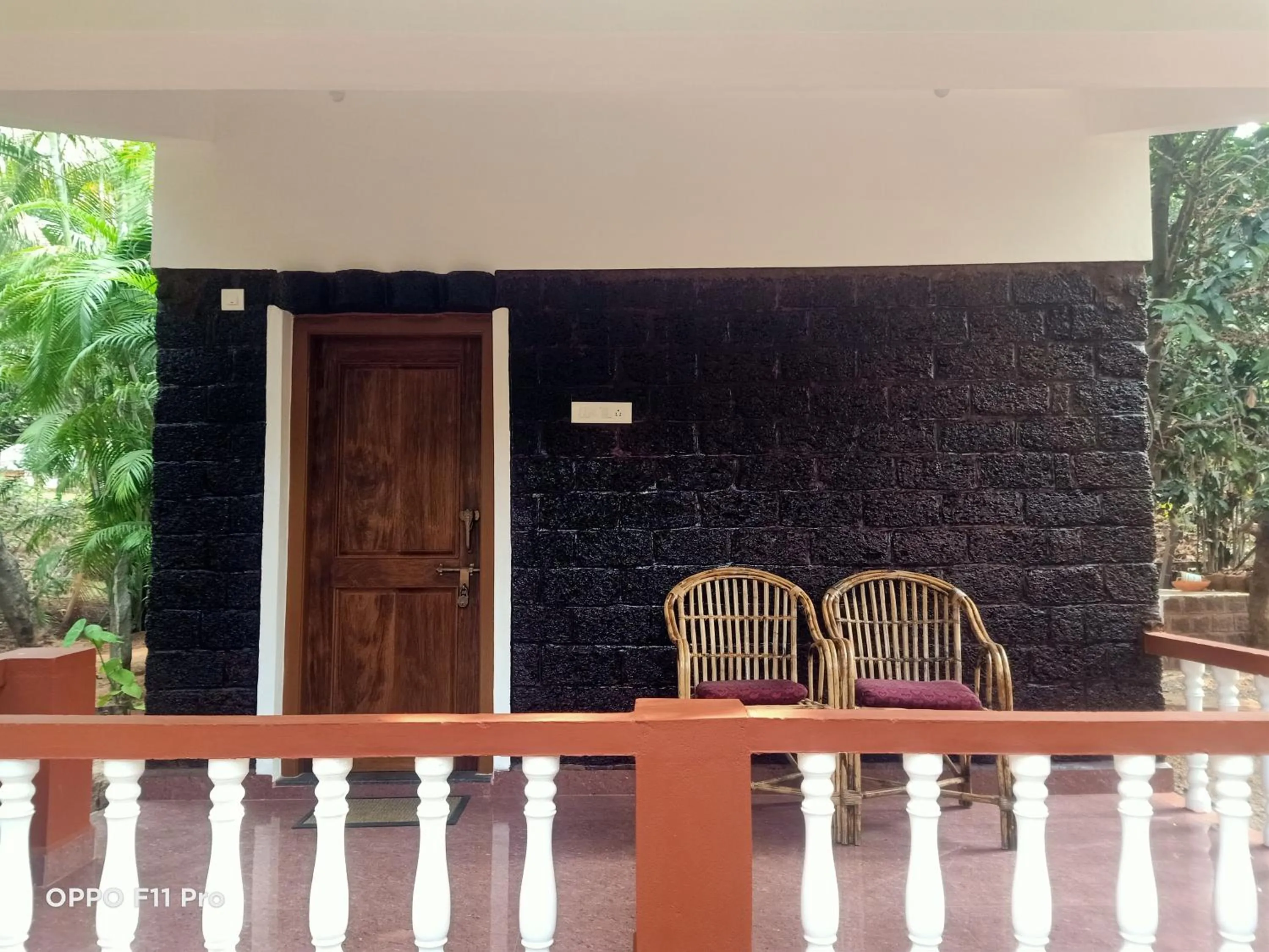 Balcony/Terrace in Namaste Yoga Farm