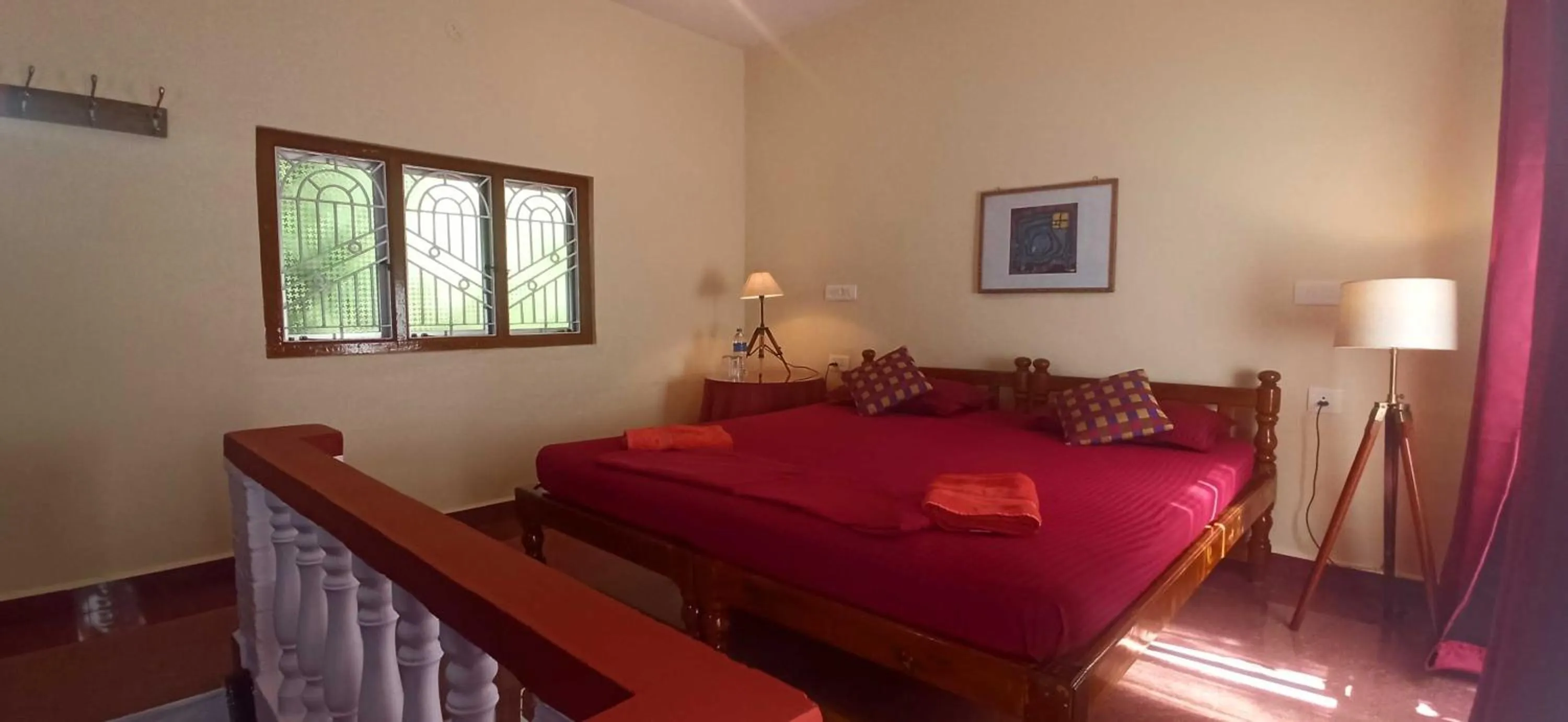 Bedroom, Bed in Namaste Yoga Farm