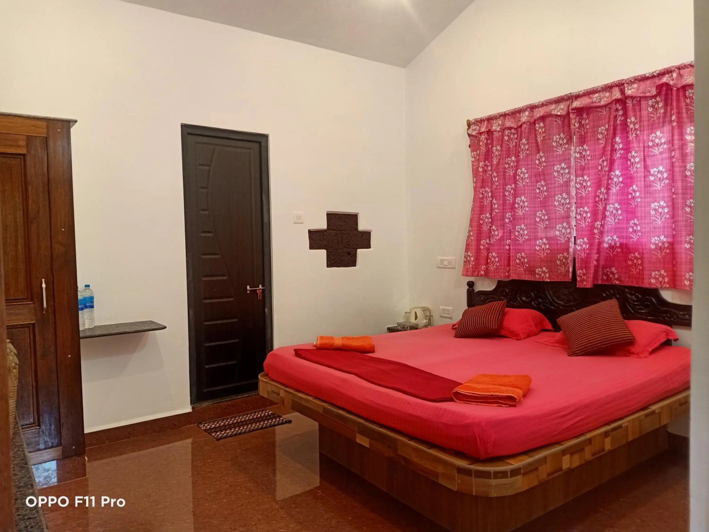 Bedroom, Bed in Namaste Yoga Farm