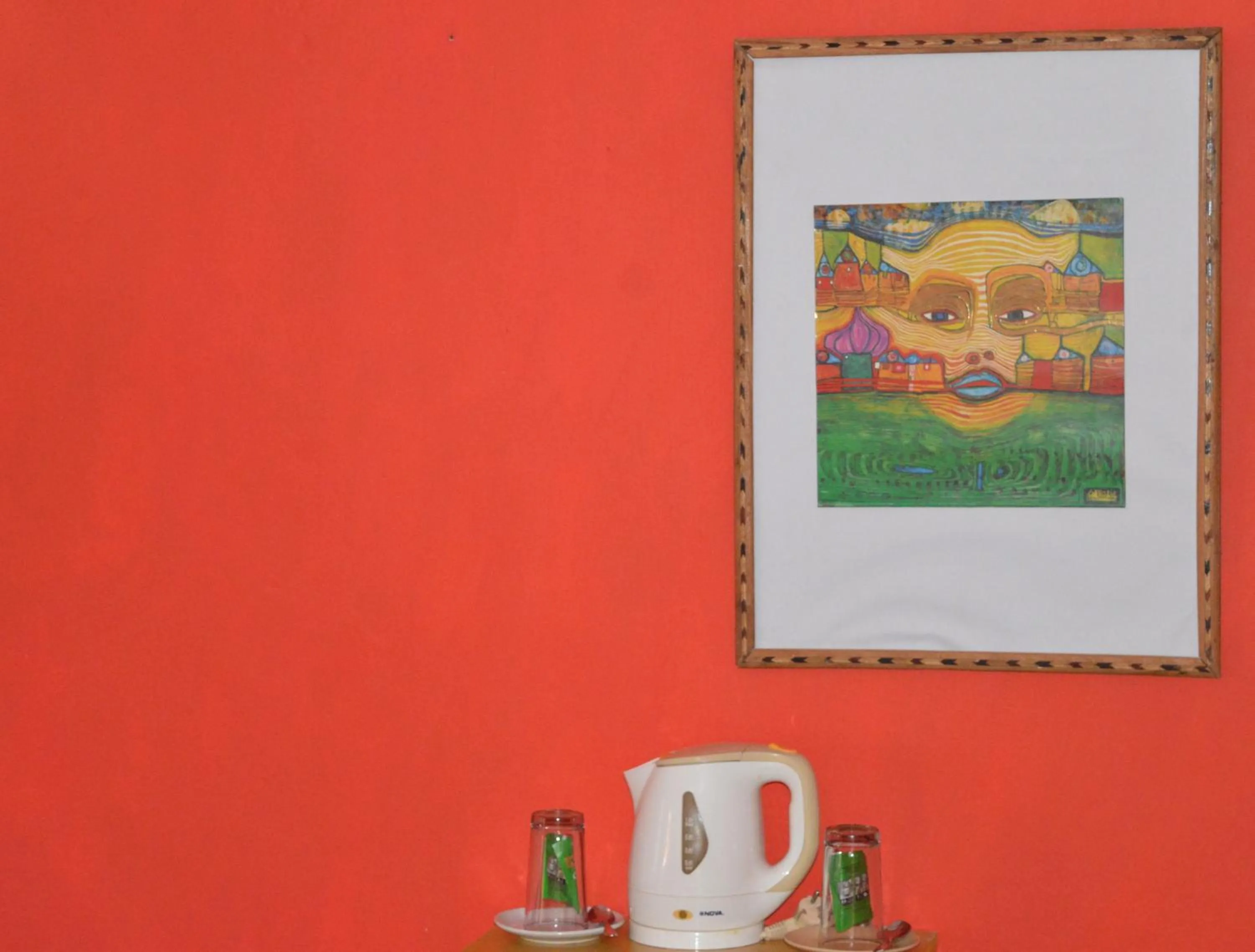 Decorative detail in Namaste Yoga Farm