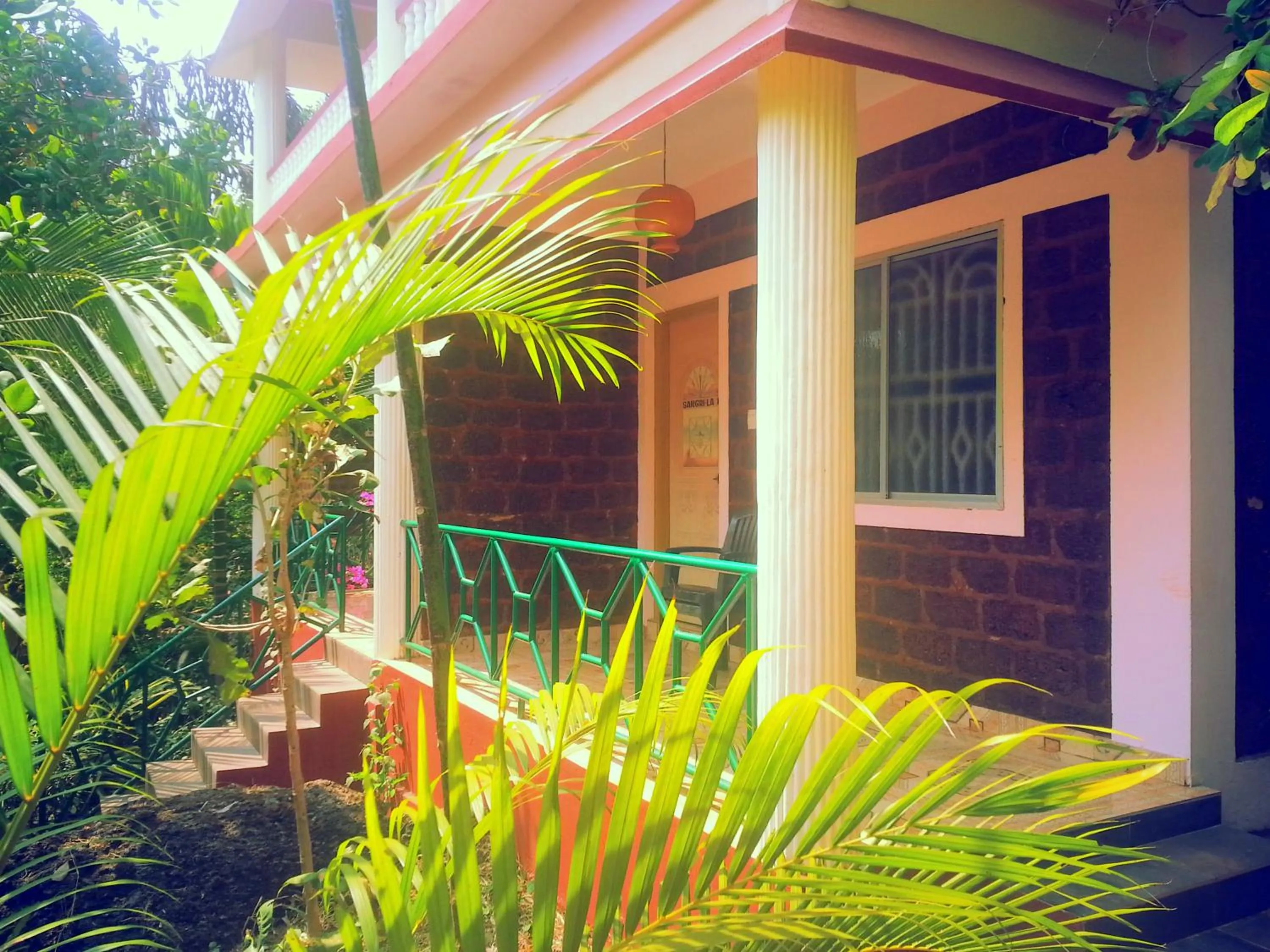 Balcony/Terrace in Namaste Yoga Farm
