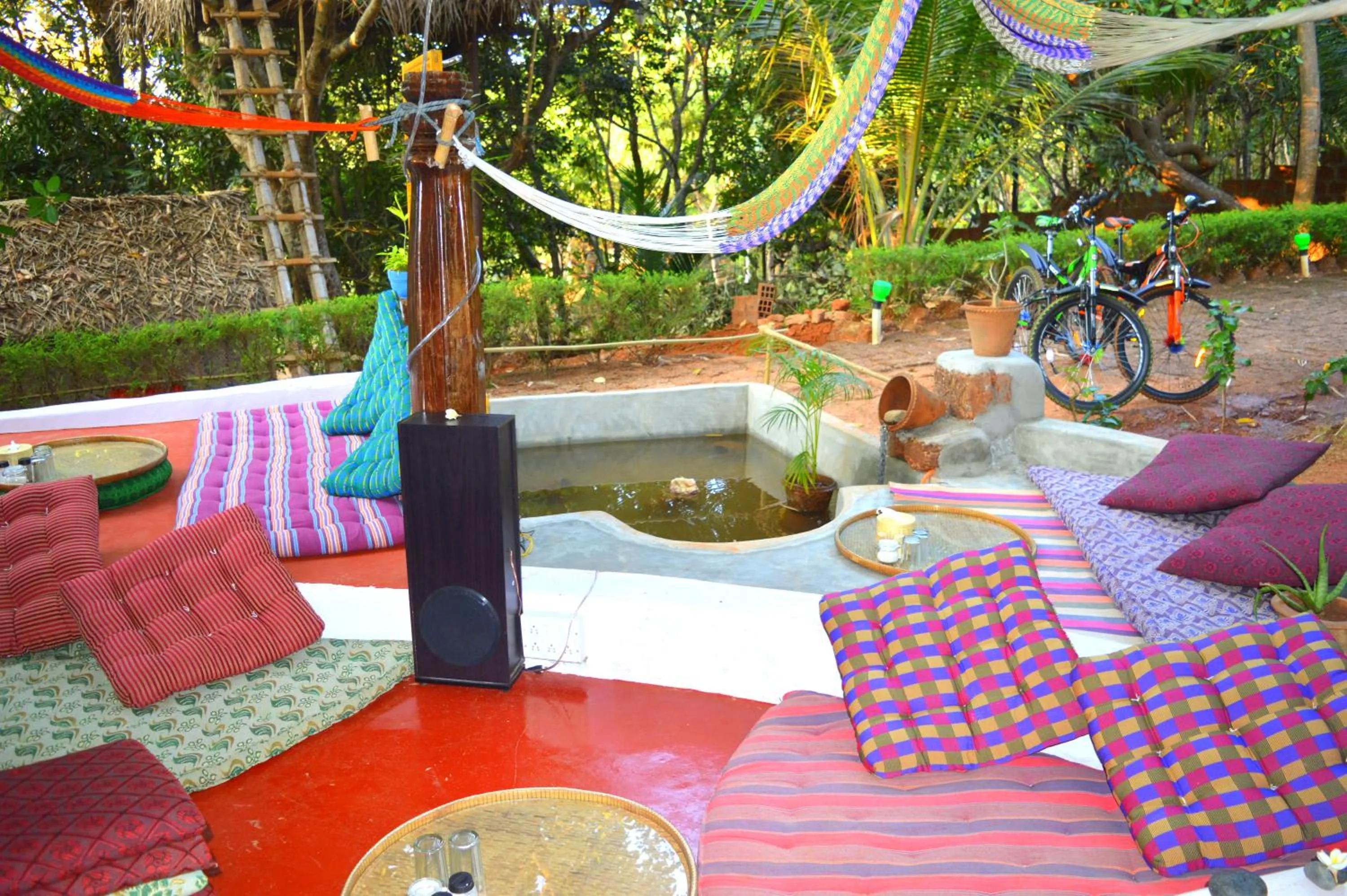 Balcony/Terrace in Namaste Yoga Farm