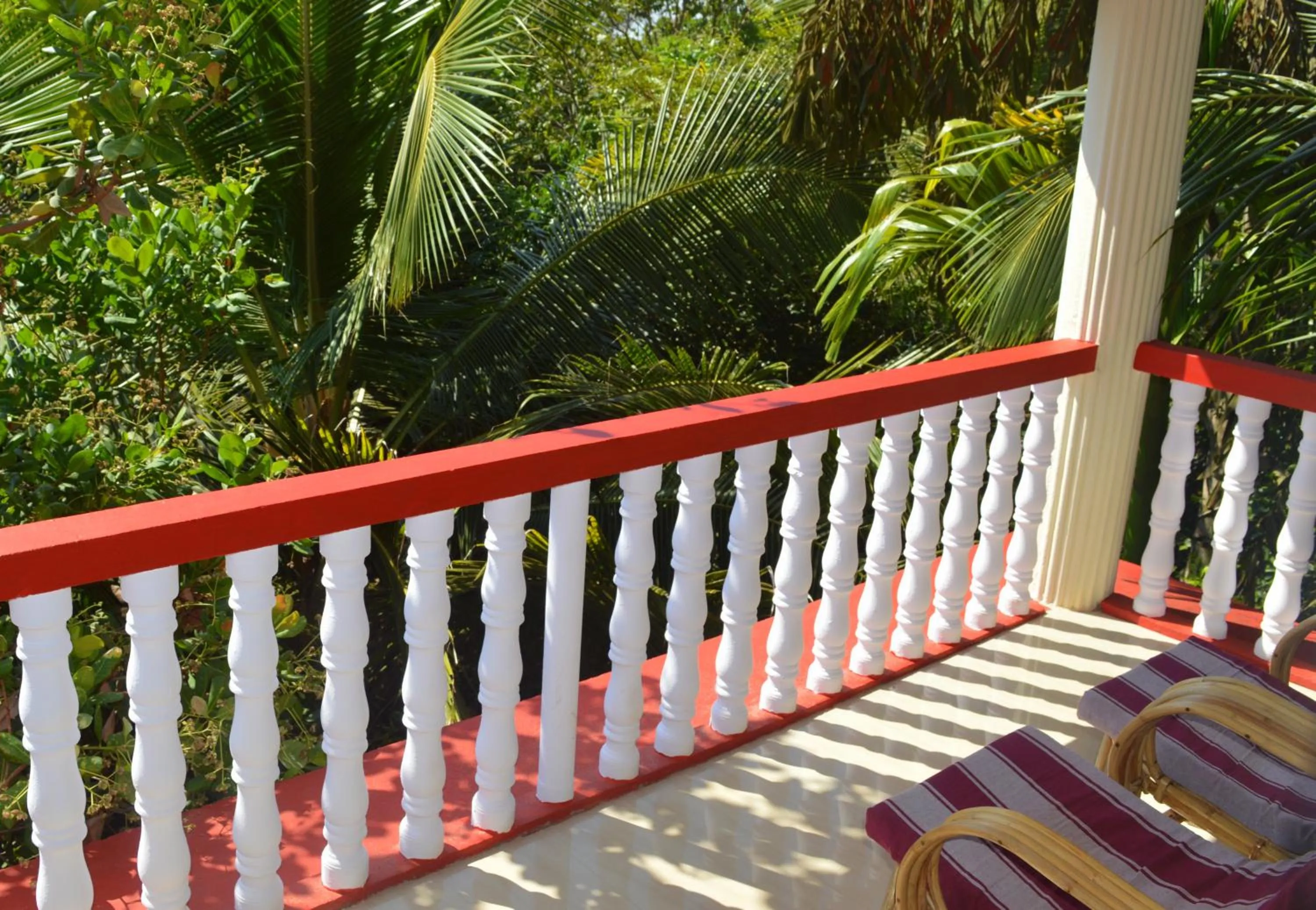 Balcony/Terrace in Namaste Yoga Farm