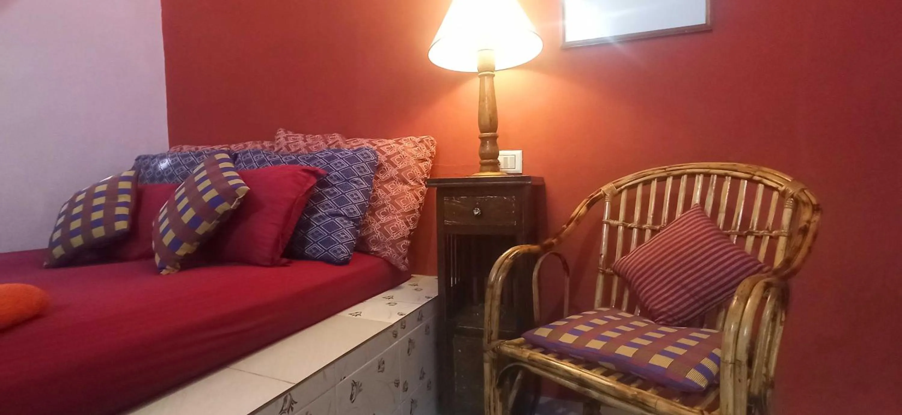 Bed in Namaste Yoga Farm