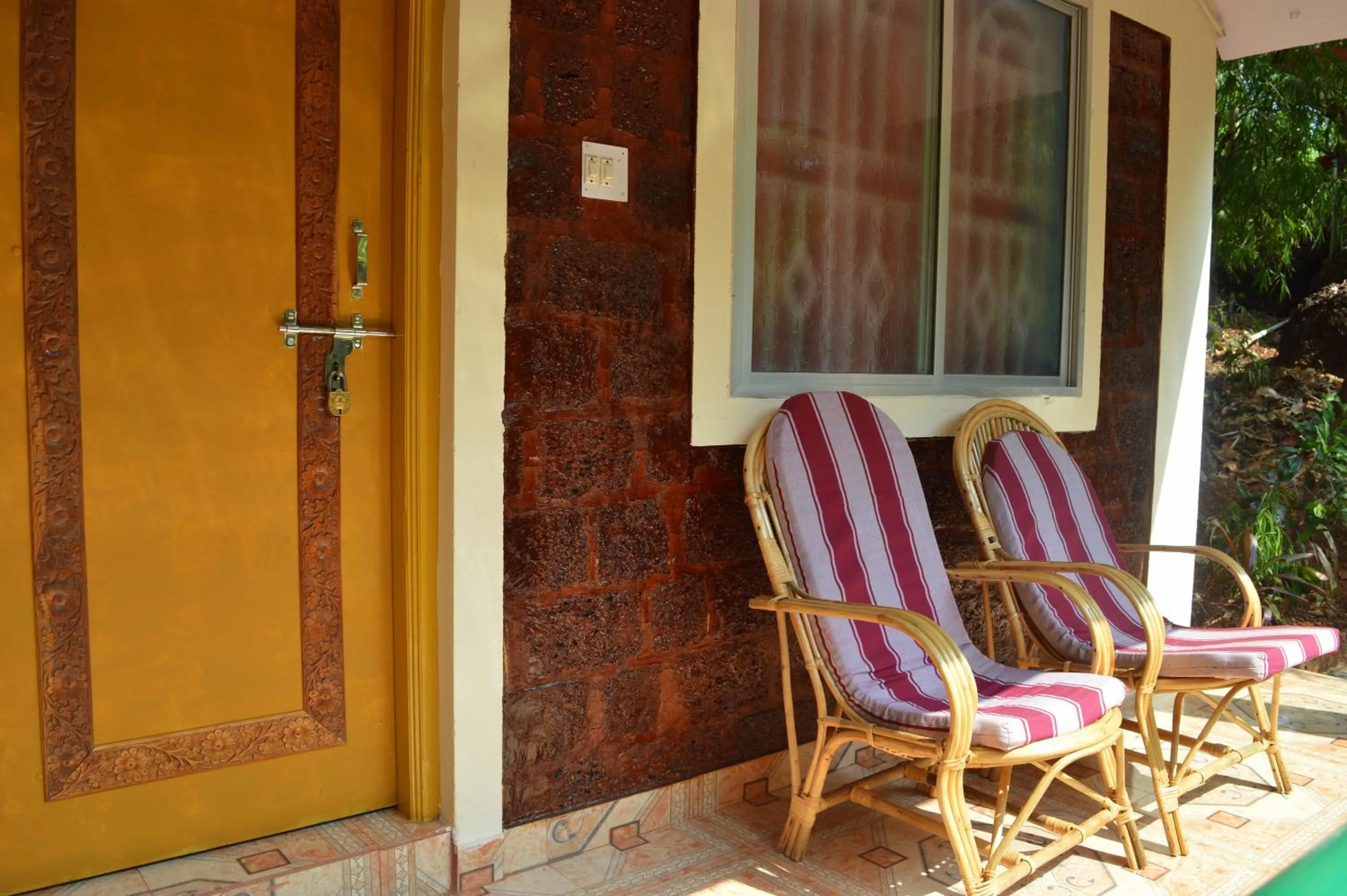 Patio in Namaste Yoga Farm