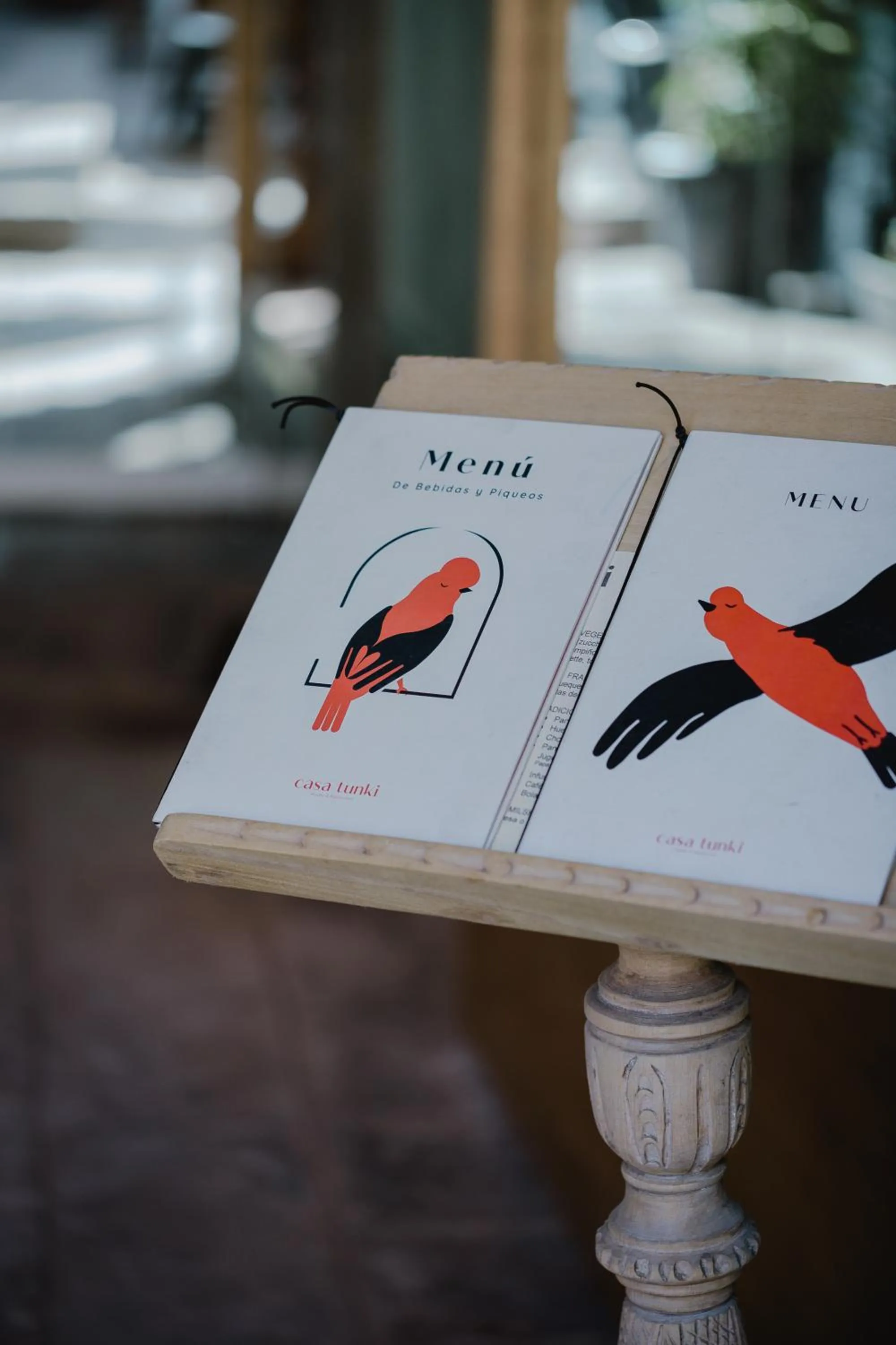 Food and drinks in Casa Tunki