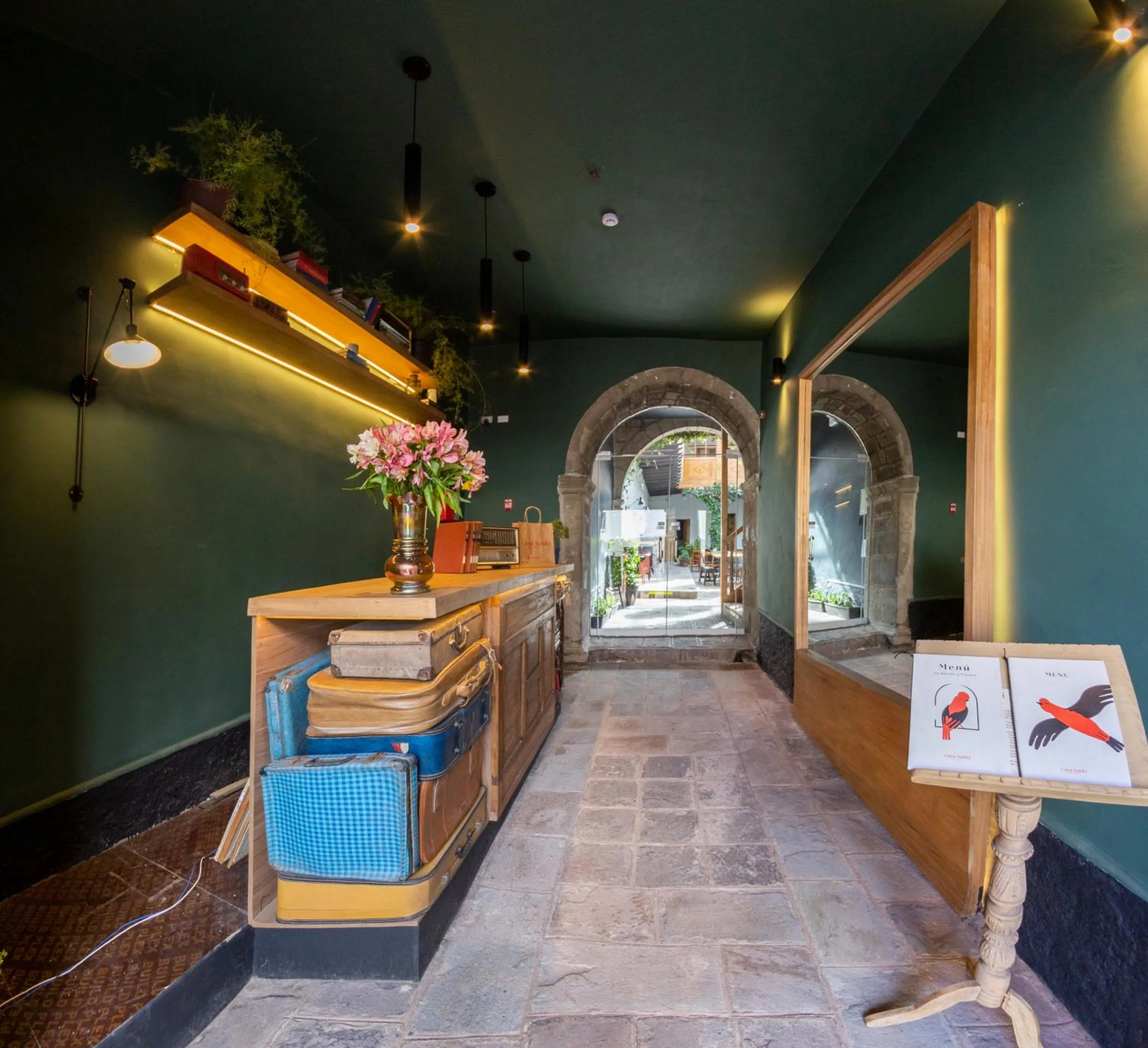 Lobby or reception in Casa Tunki