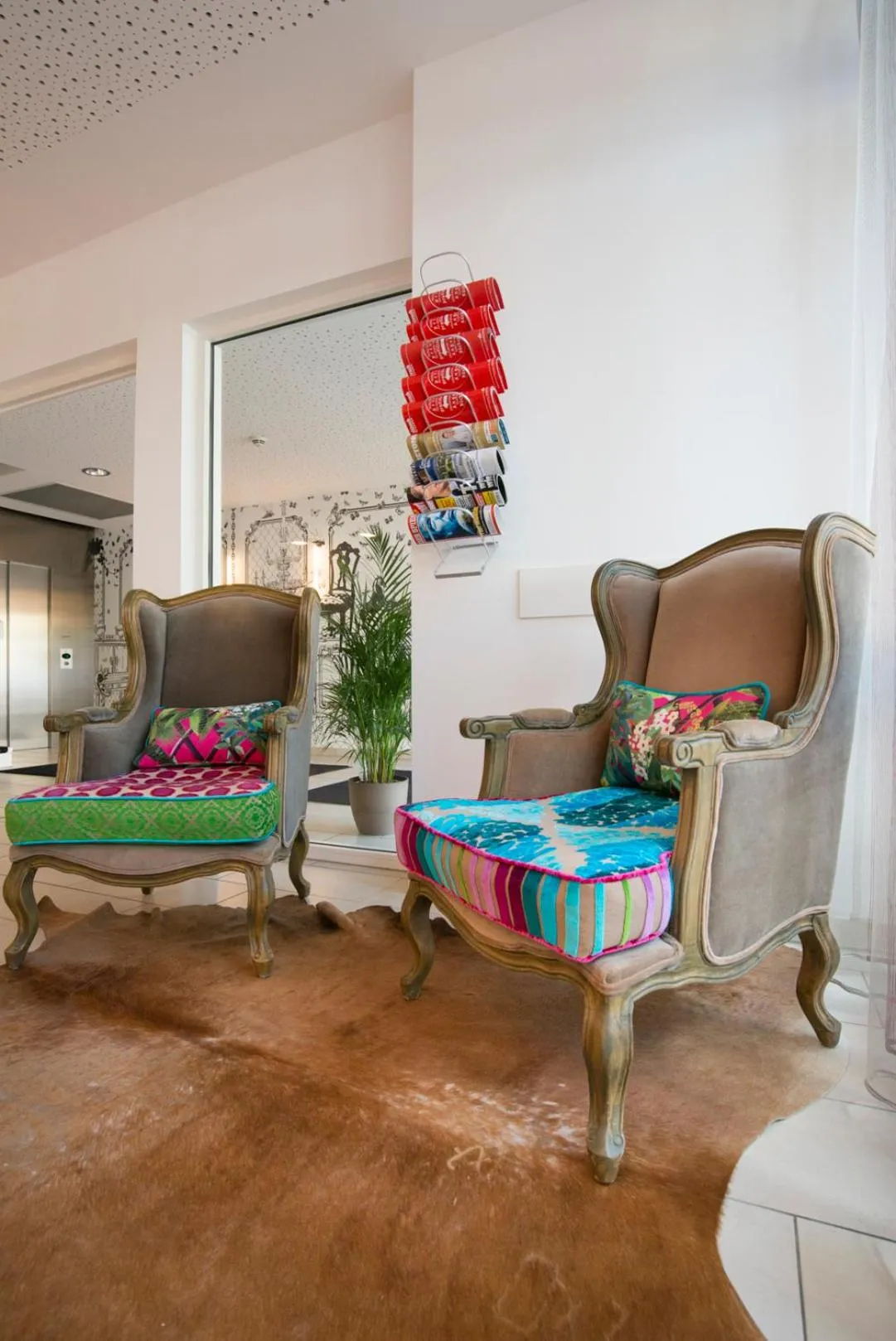 Decorative detail in fab Hotel