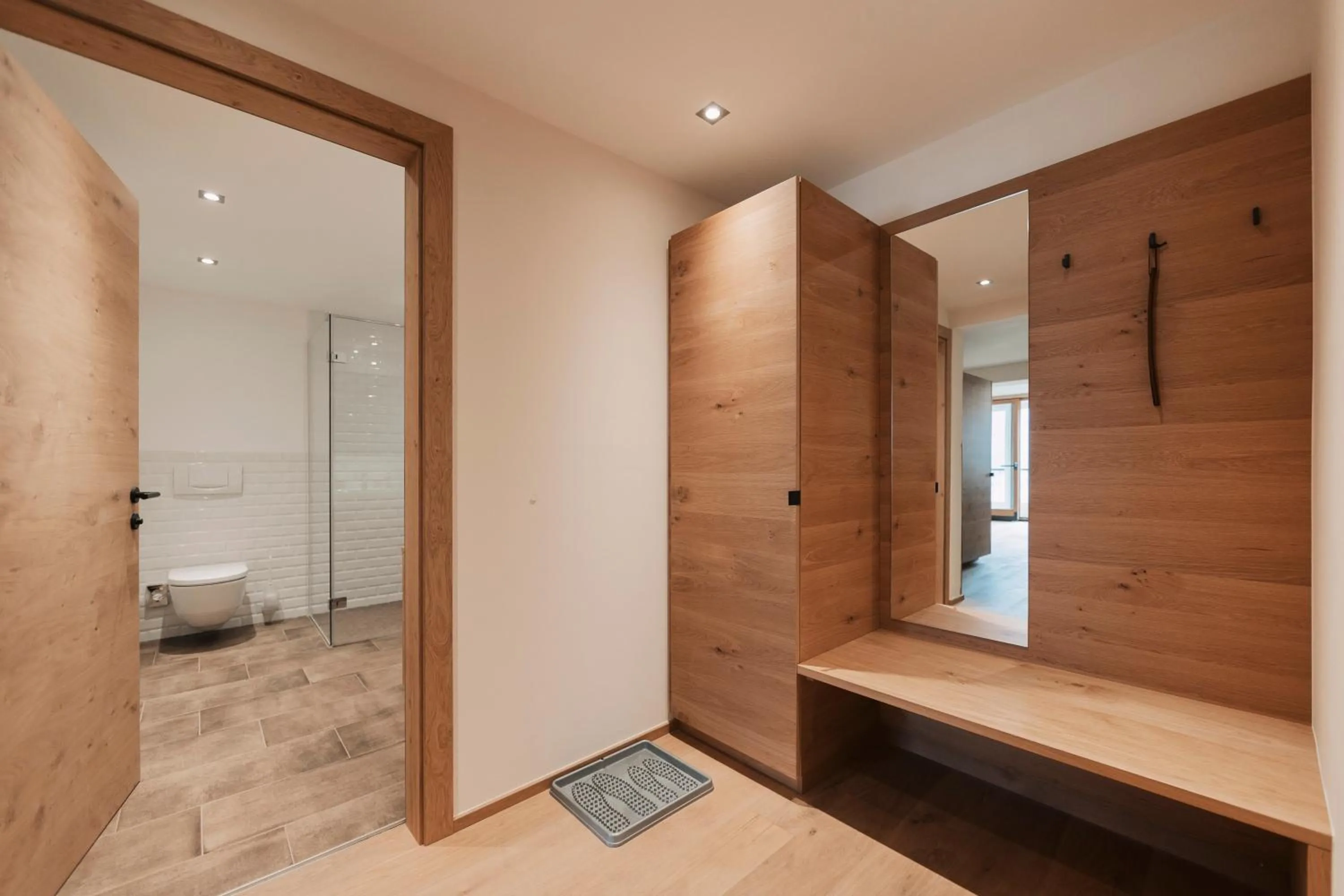 Shower in Wellness Aparthotel Panorama Alpin - Ferienwohnungen Jerzens im Pitztal