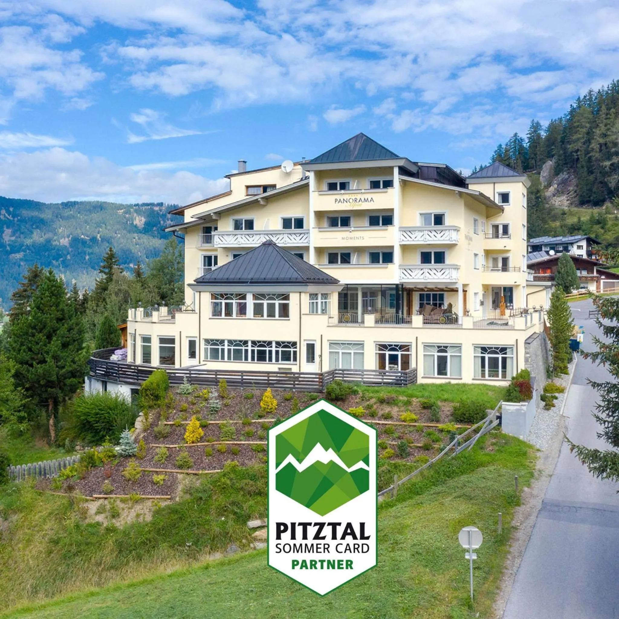 Property building in Wellness Aparthotel Panorama Alpin - Ferienwohnungen Jerzens im Pitztal