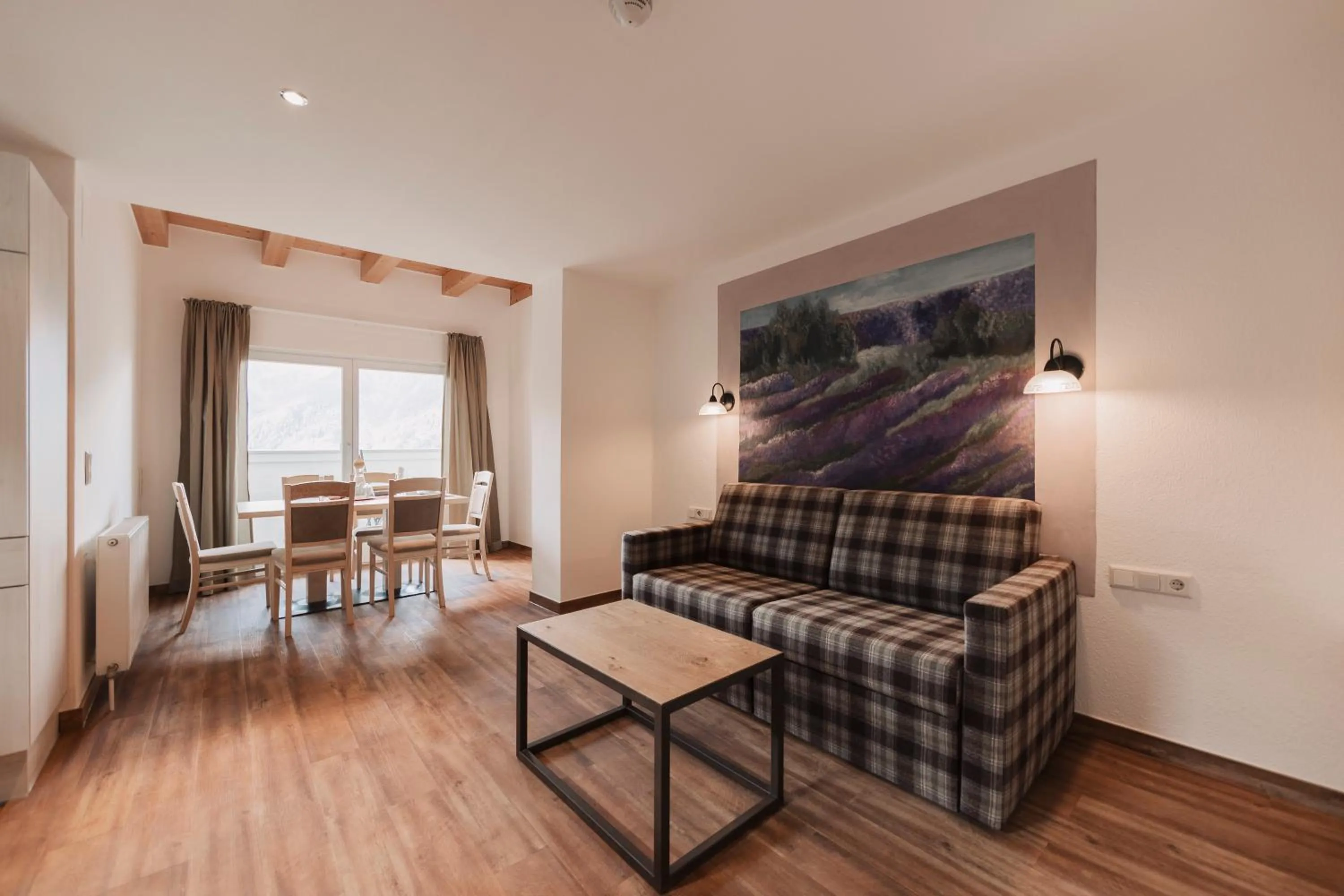 Living room in Wellness Aparthotel Panorama Alpin - Ferienwohnungen Jerzens im Pitztal