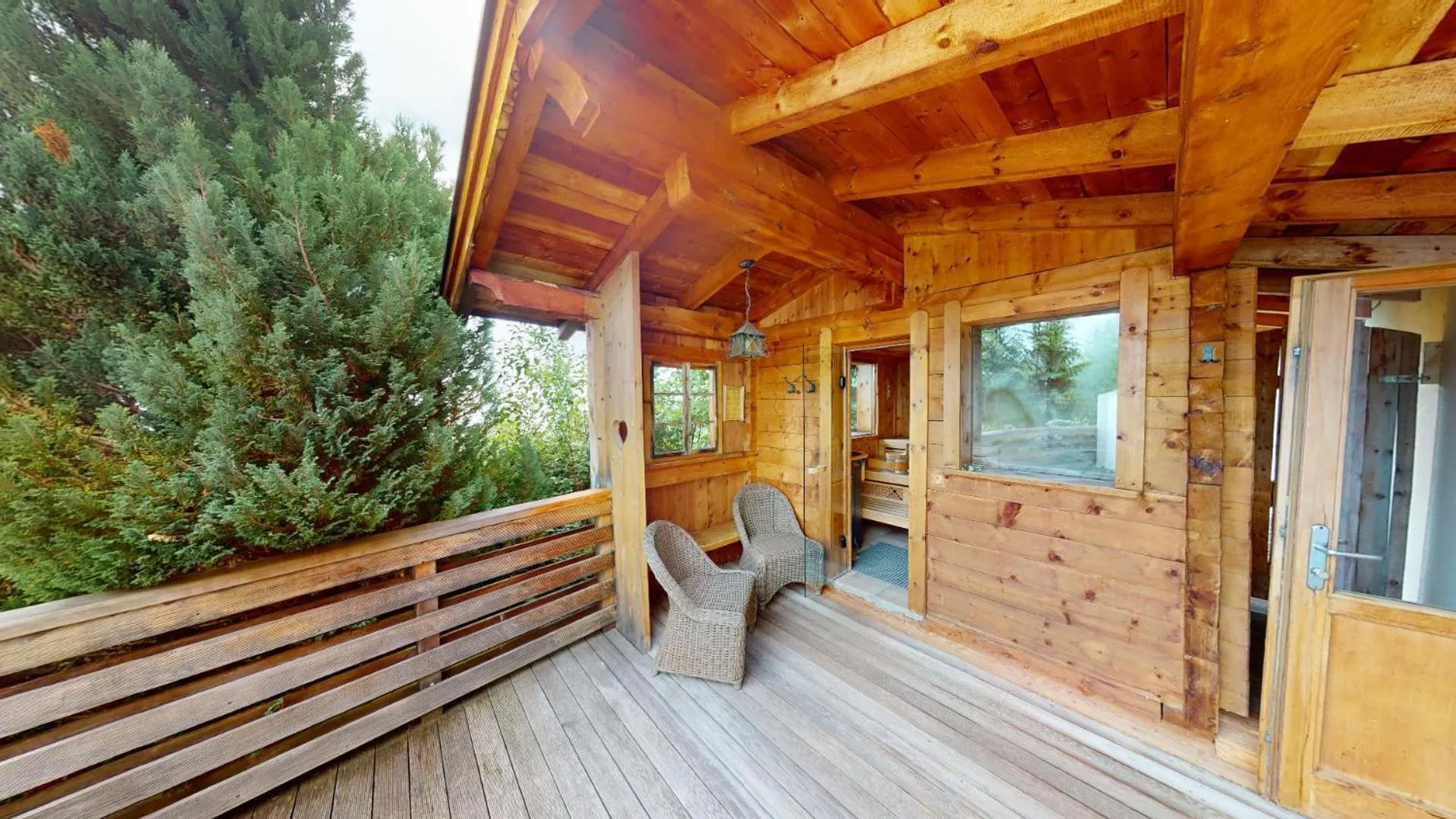 Sauna in Wellness Aparthotel Panorama Alpin - Ferienwohnungen Jerzens im Pitztal