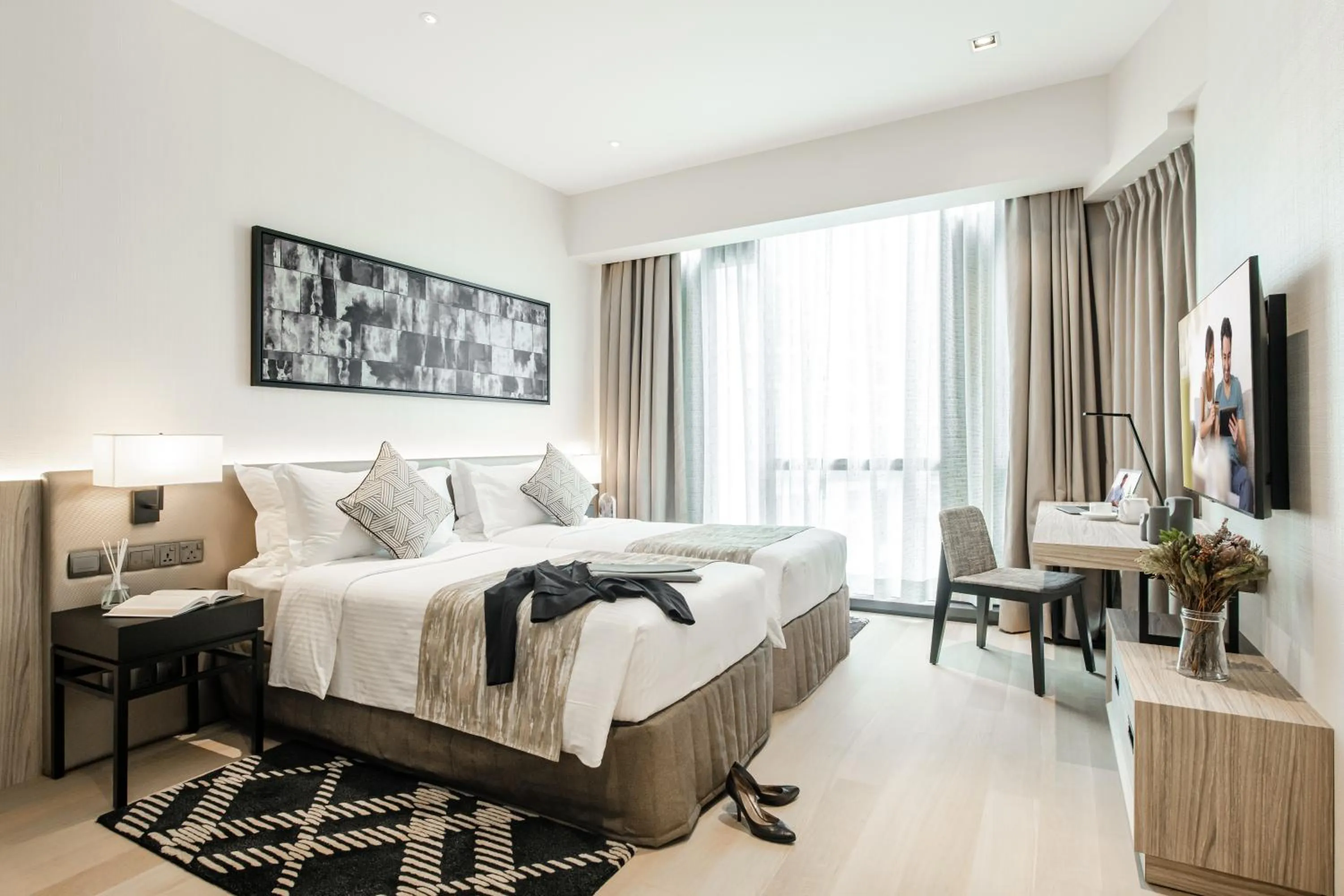 Bedroom, Bed in Ascott Star KLCC Kuala Lumpur