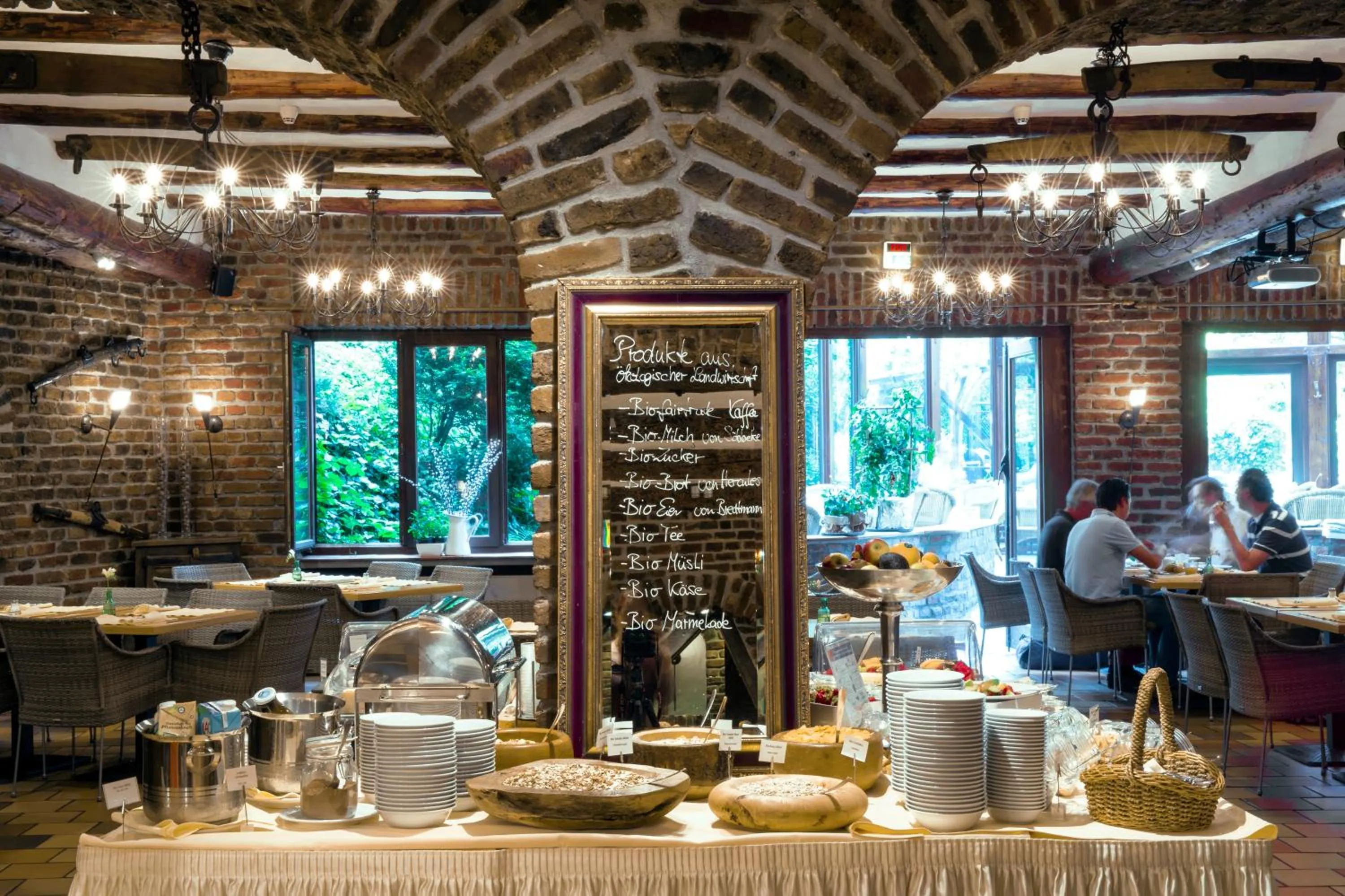 Garden view in Hotel Land Gut Höhne