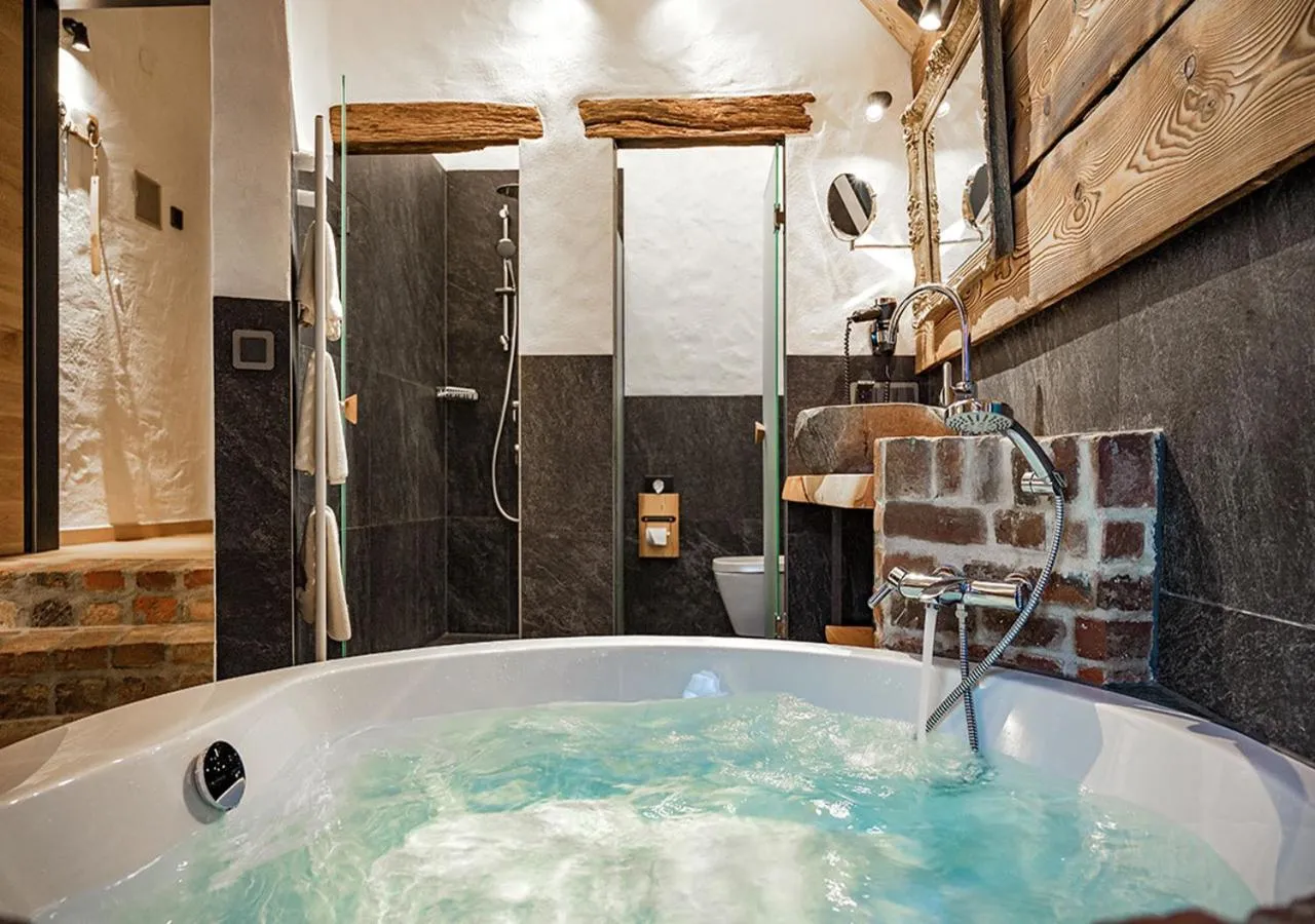 Bathroom in Hotel Land Gut Höhne