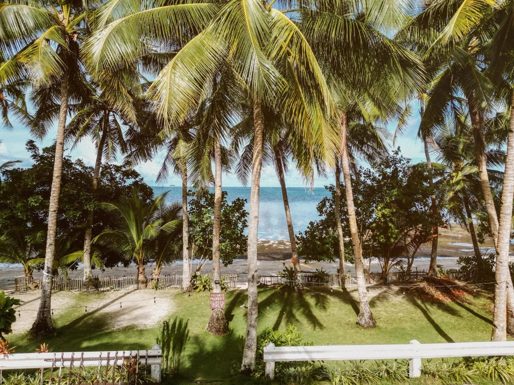 Natural landscape in Lagkaw Siargao Villas