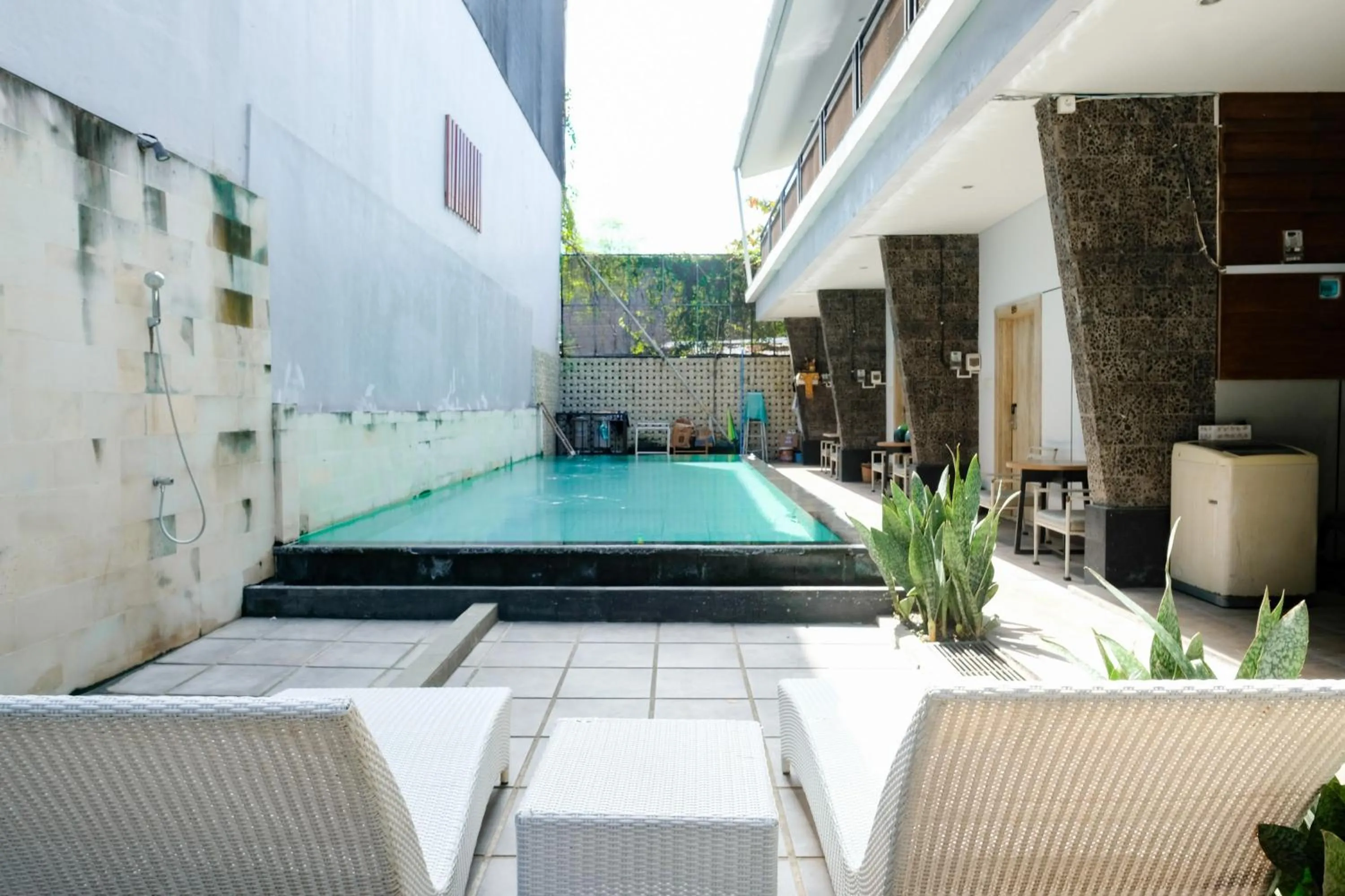 Swimming pool in Lega Legi Town House Seminyak by The Lavana
