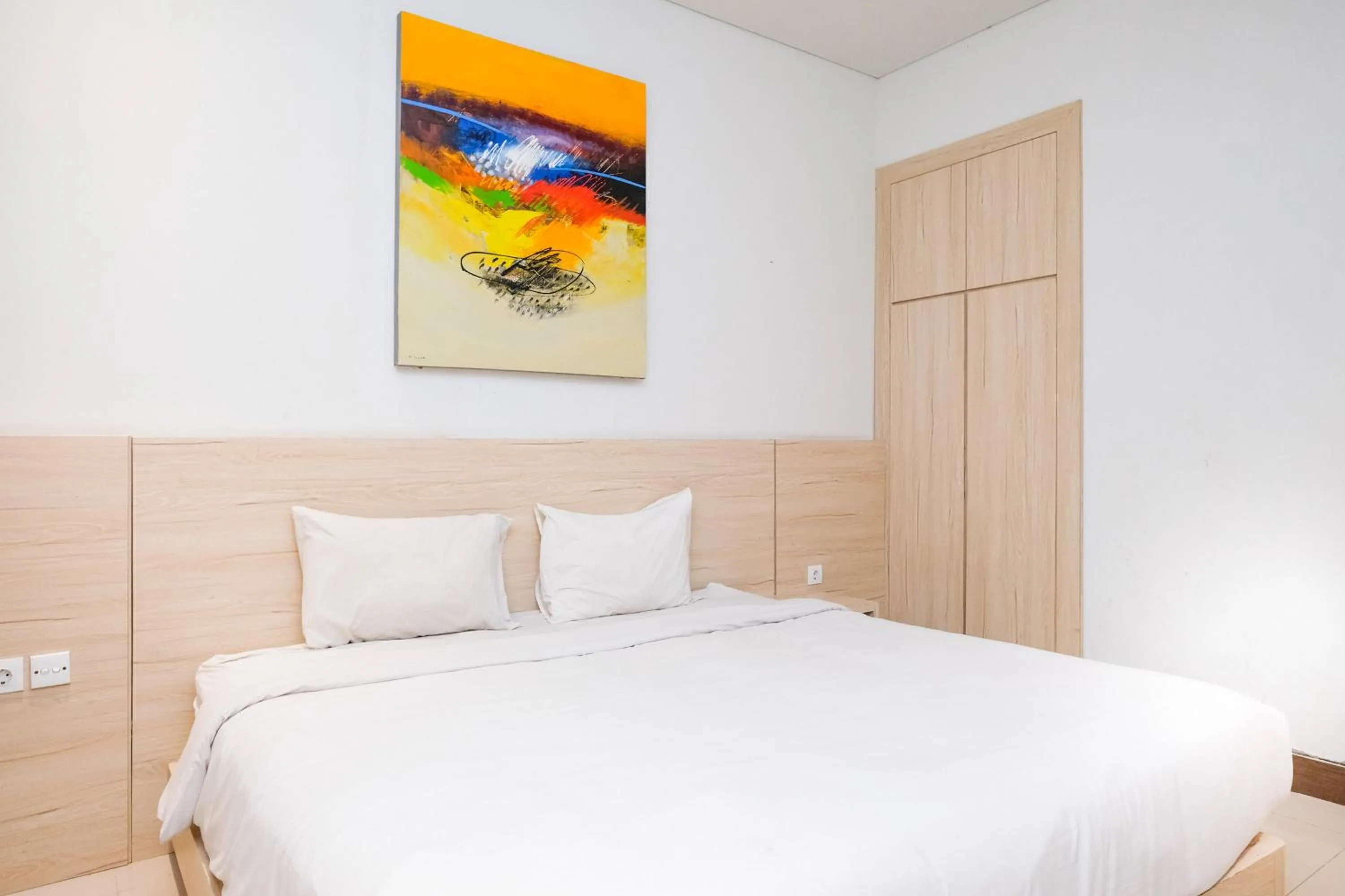 Bedroom, Bed in Lega Legi Town House Seminyak by The Lavana