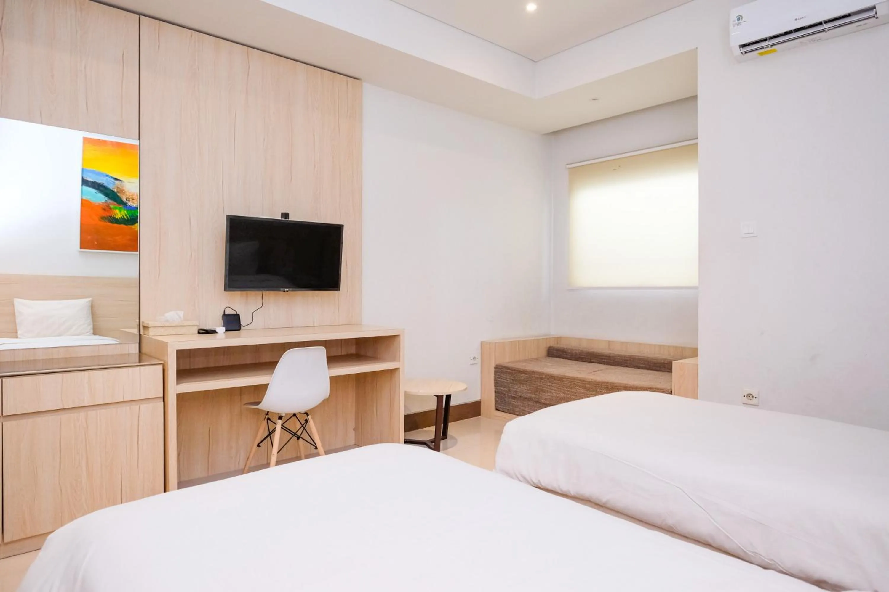 Bedroom, Bed in Lega Legi Town House Seminyak by The Lavana