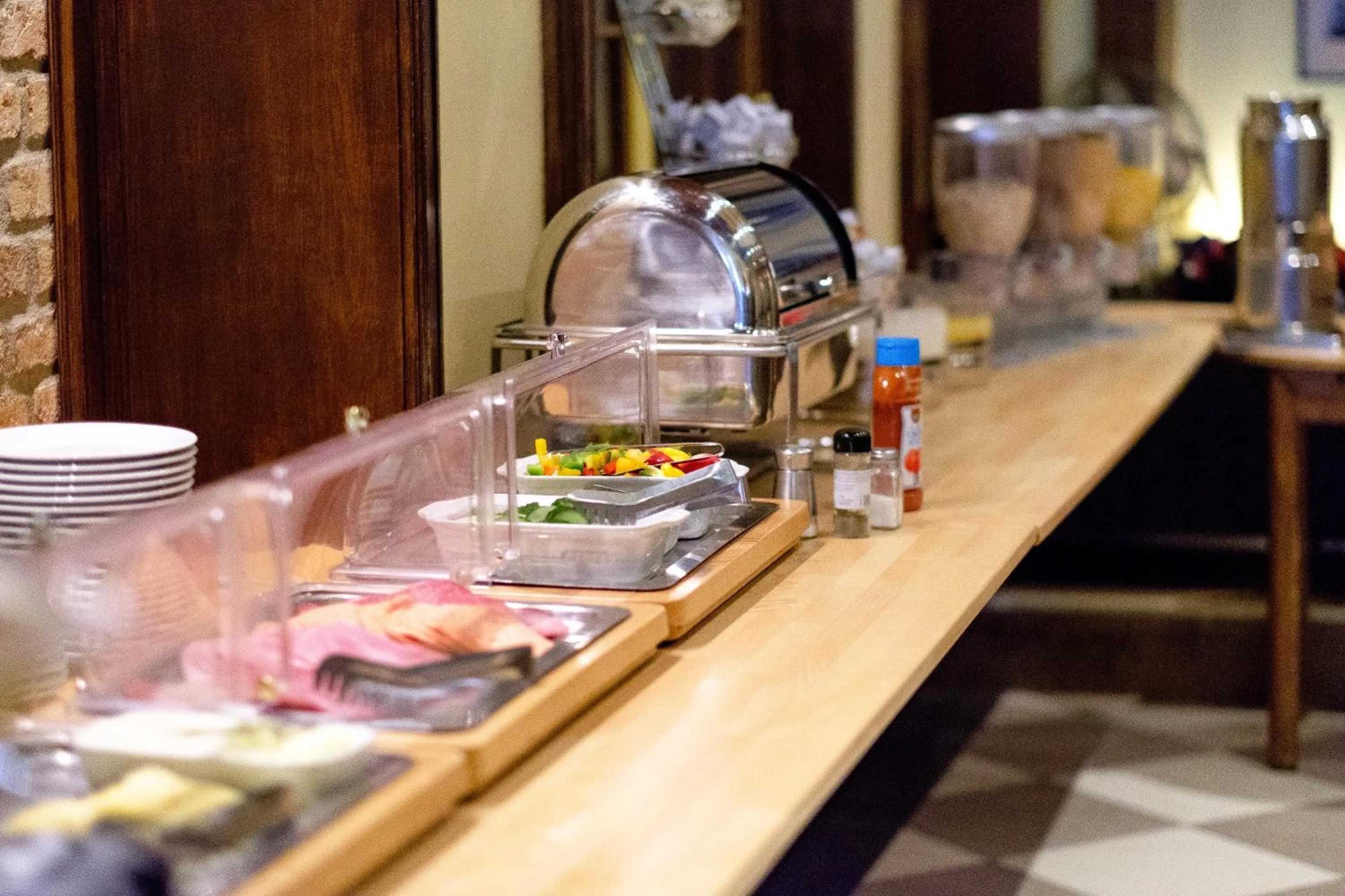 Continental breakfast in Euro Youth Hotel Munich