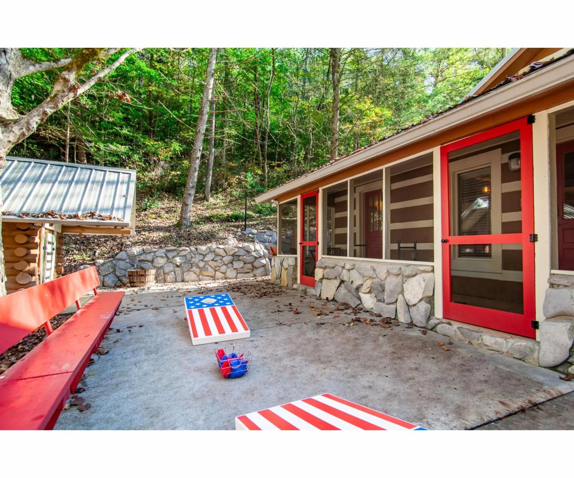 Property building in Beary Relaxing Cabin - Rustic with Outdoor Patio