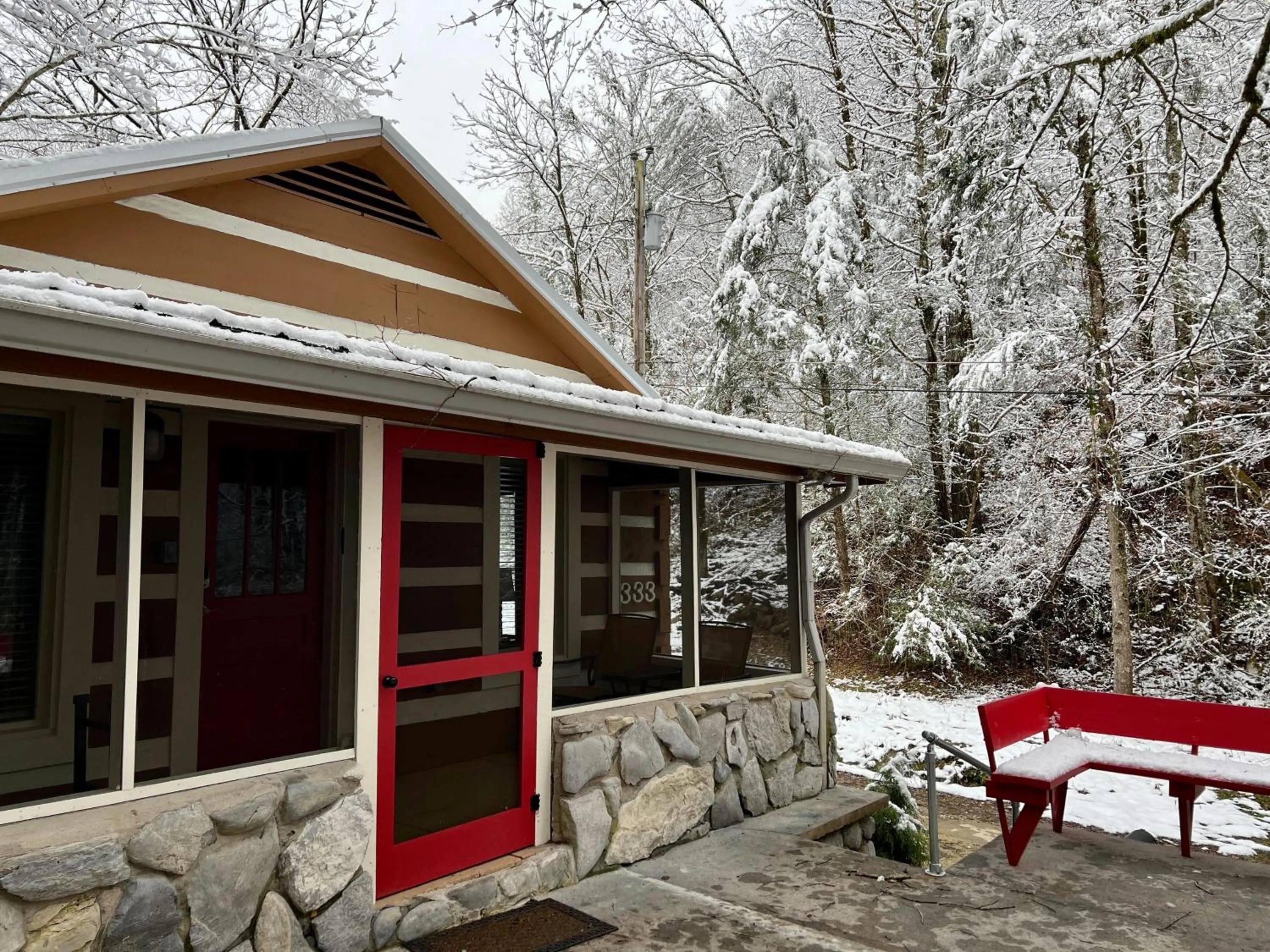 Beary Relaxing Cabin - Rustic with Outdoor Patio