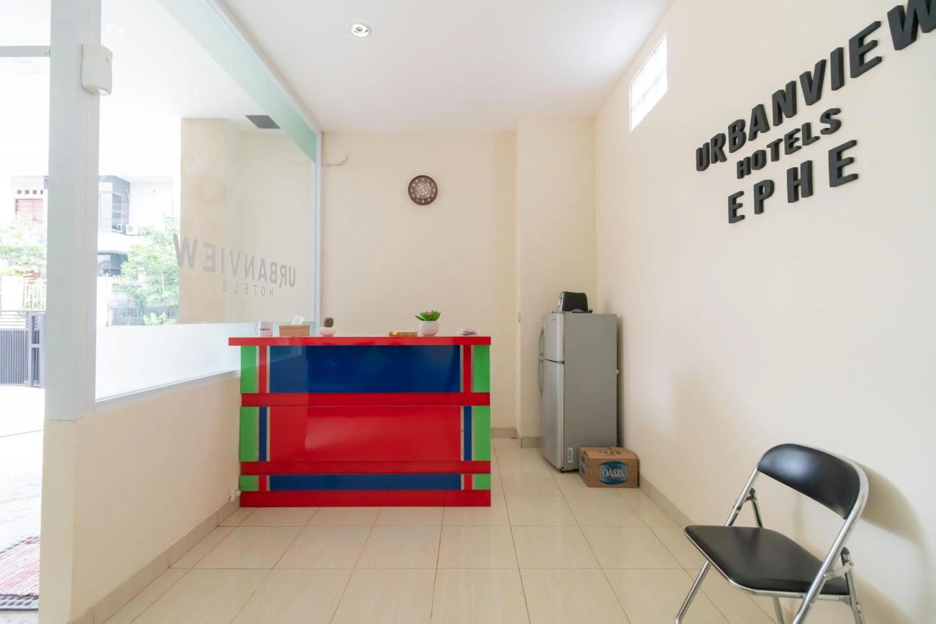 Property logo or sign in Urbanview Hotel Ephe Palembang by RedDoorz