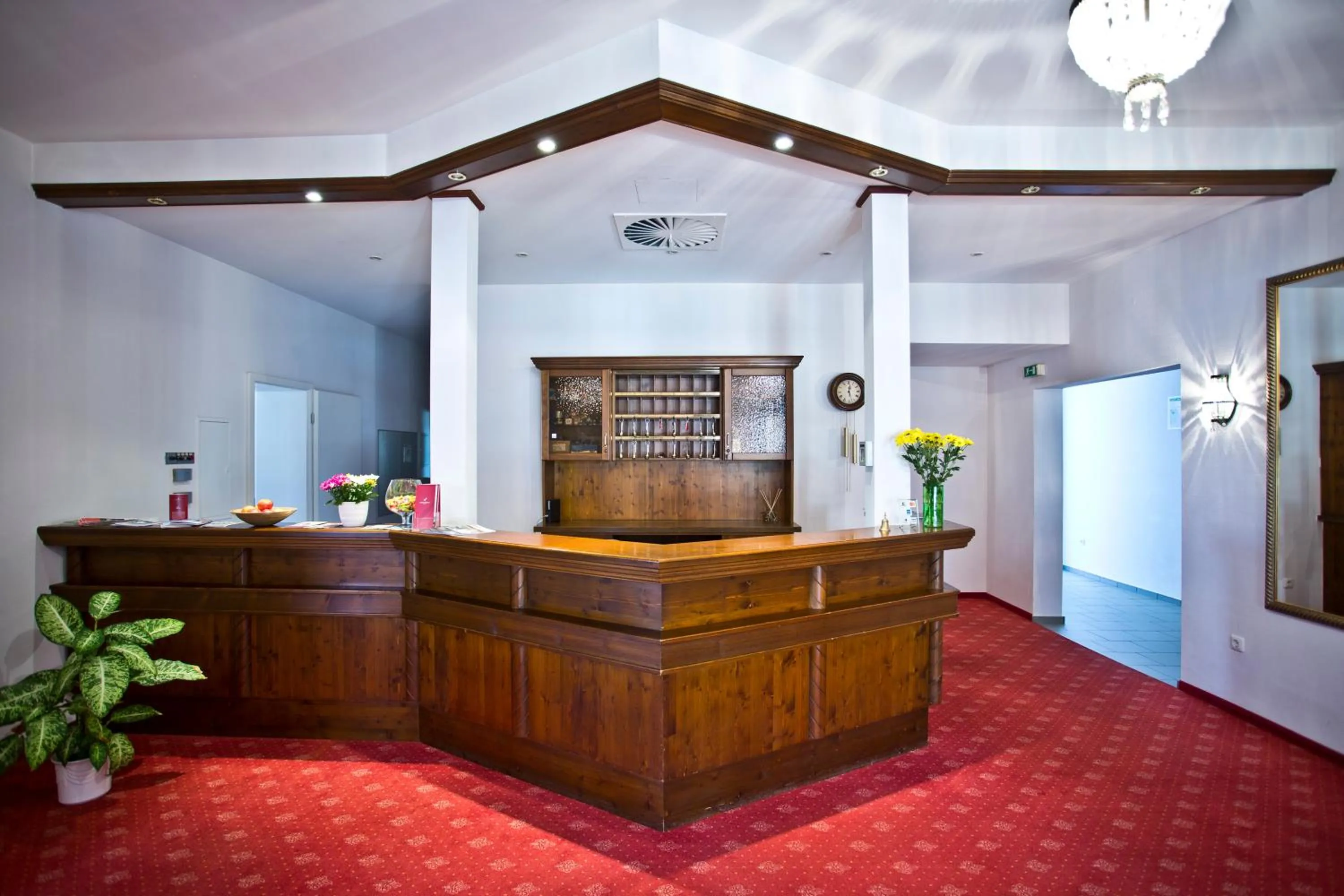 Lobby or reception in Parkhotel Wörlitz