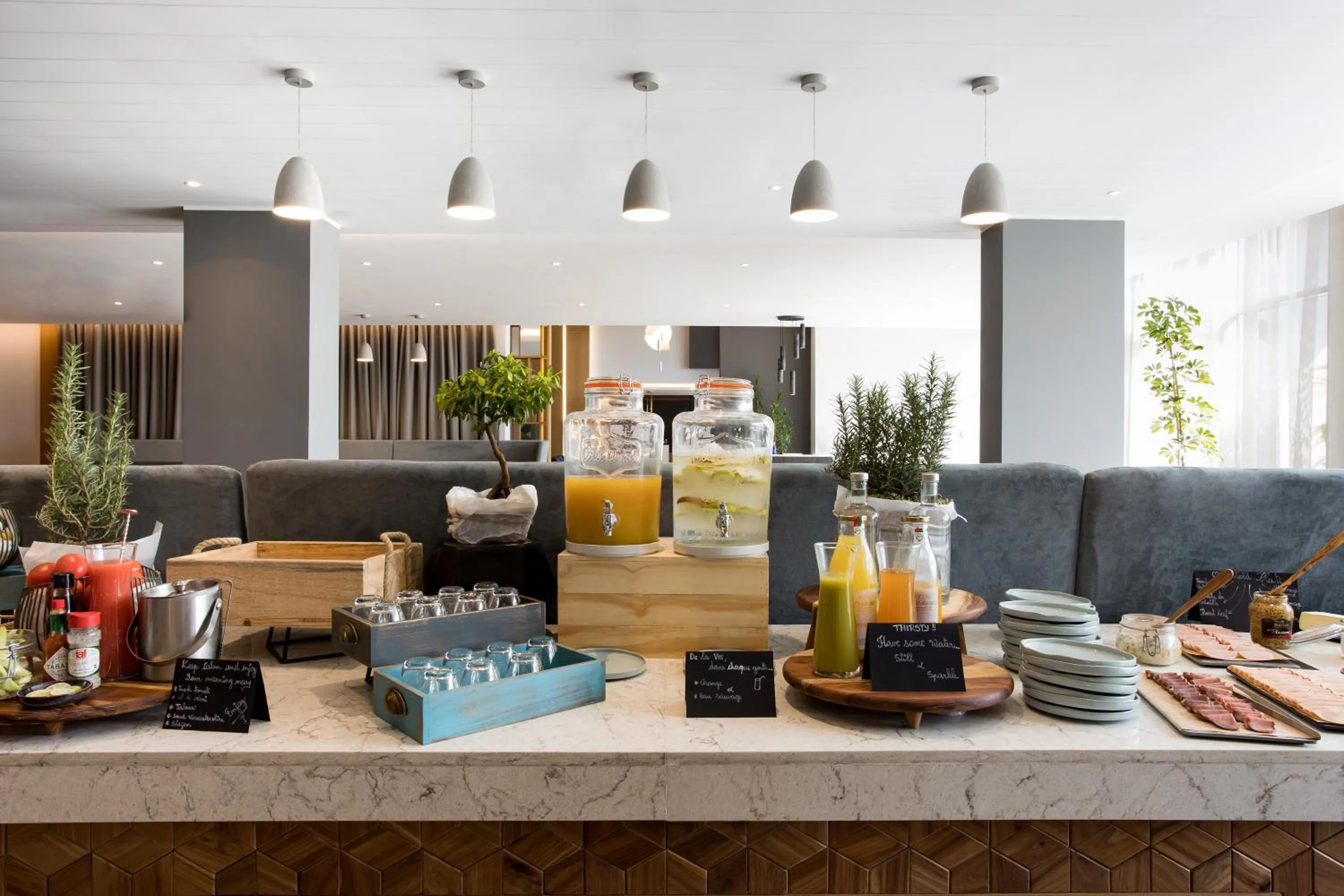 Breakfast in Radisson Blu Hotel Antananarivo Waterfront