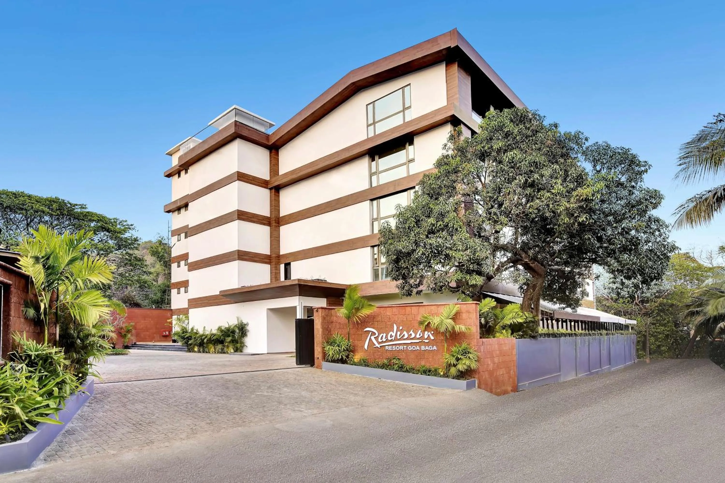 Property building in Radisson Resort Goa Baga