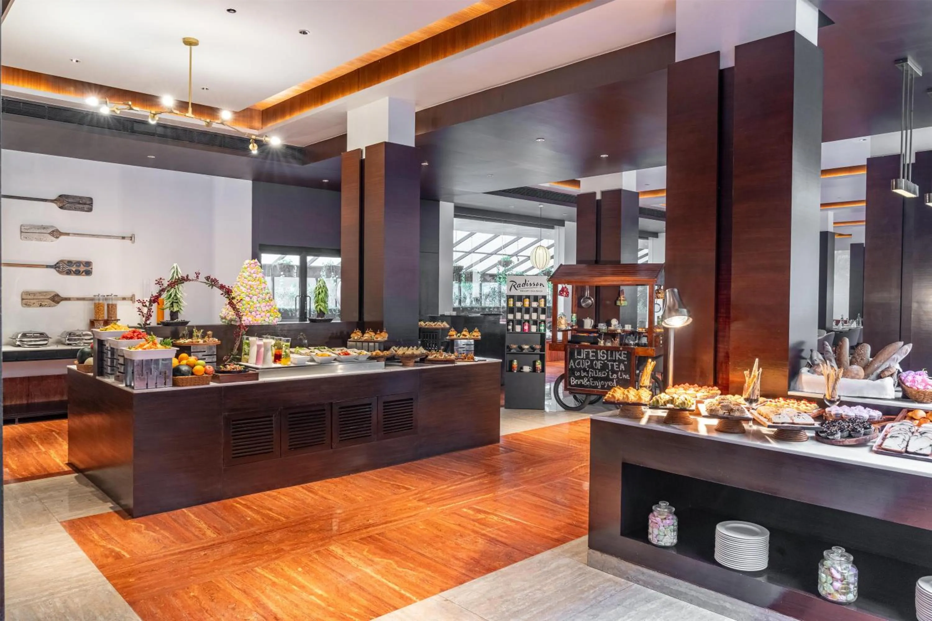 Breakfast in Radisson Resort Goa Baga