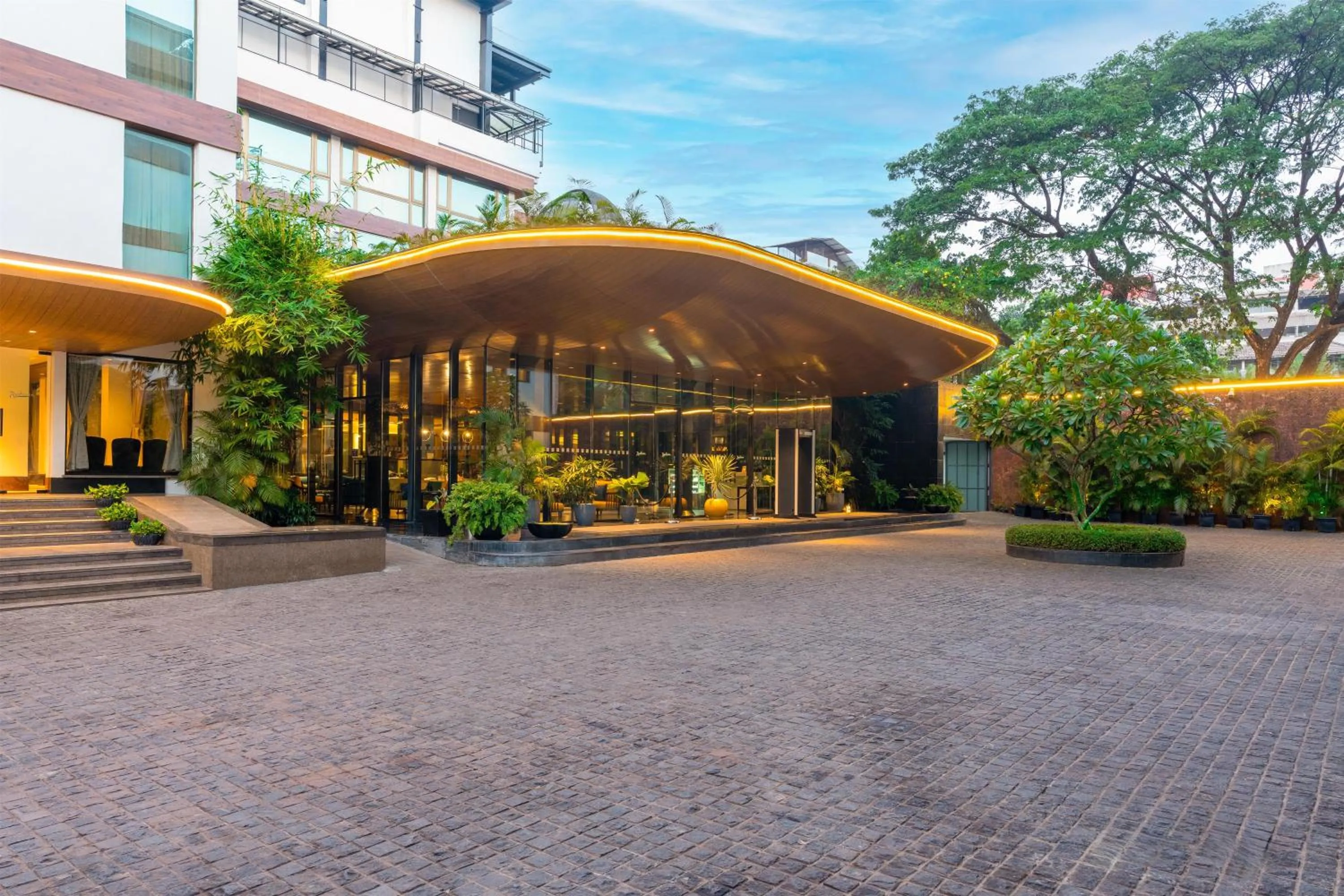 Property building in Radisson Resort Goa Baga