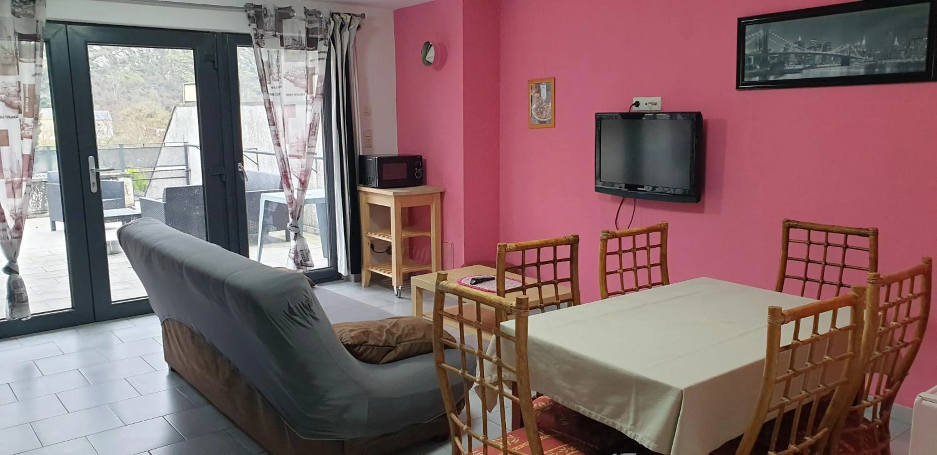 Seating area in Presqu'île de Chooz