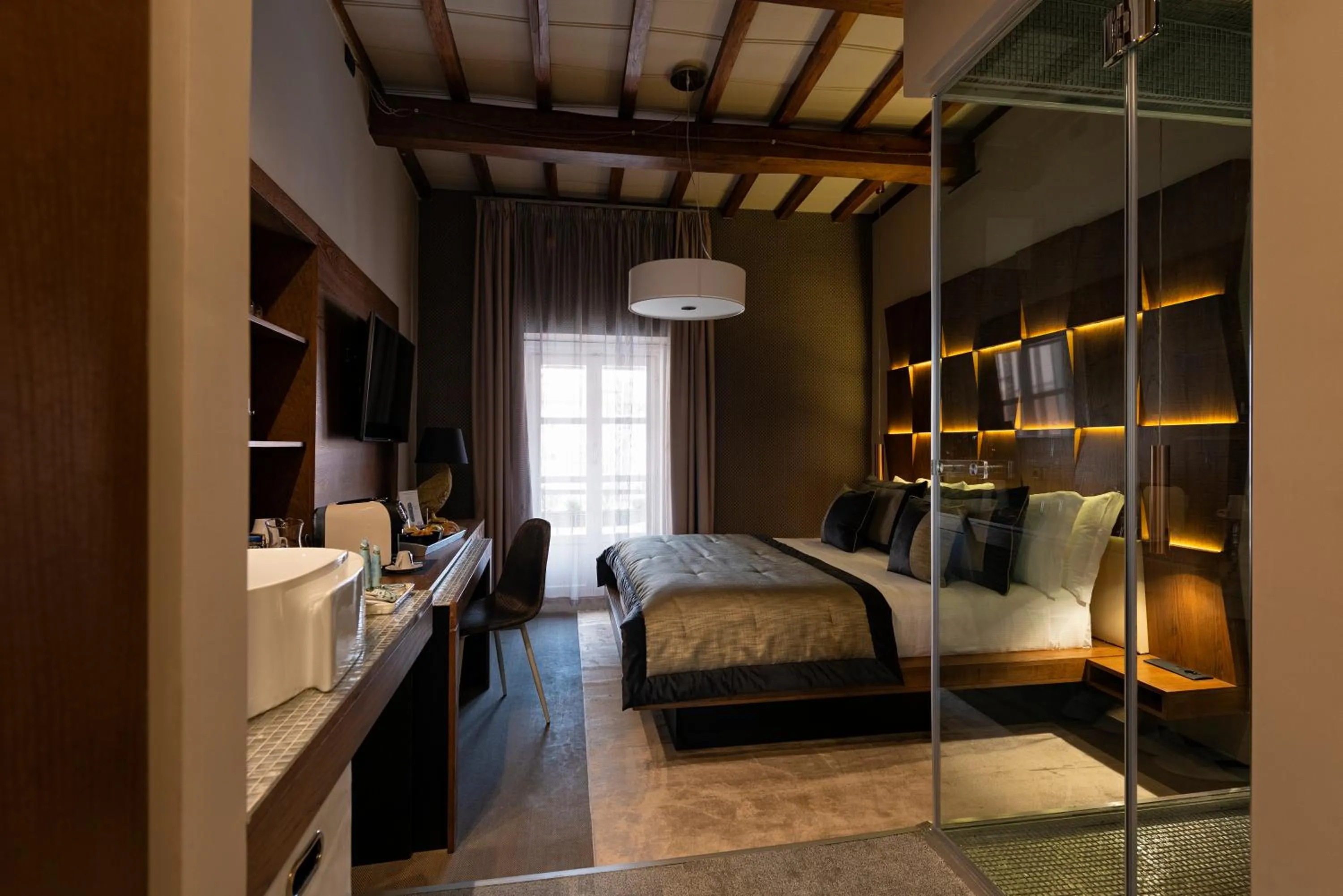 Photo of the whole room, Bed in Ara di Marte Suites