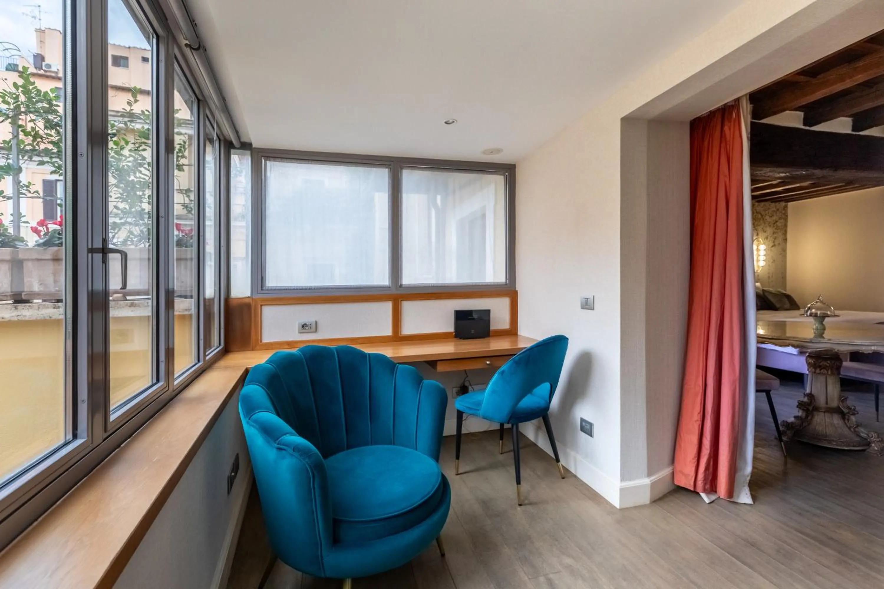 Living room, Bed in Ara di Marte Suites