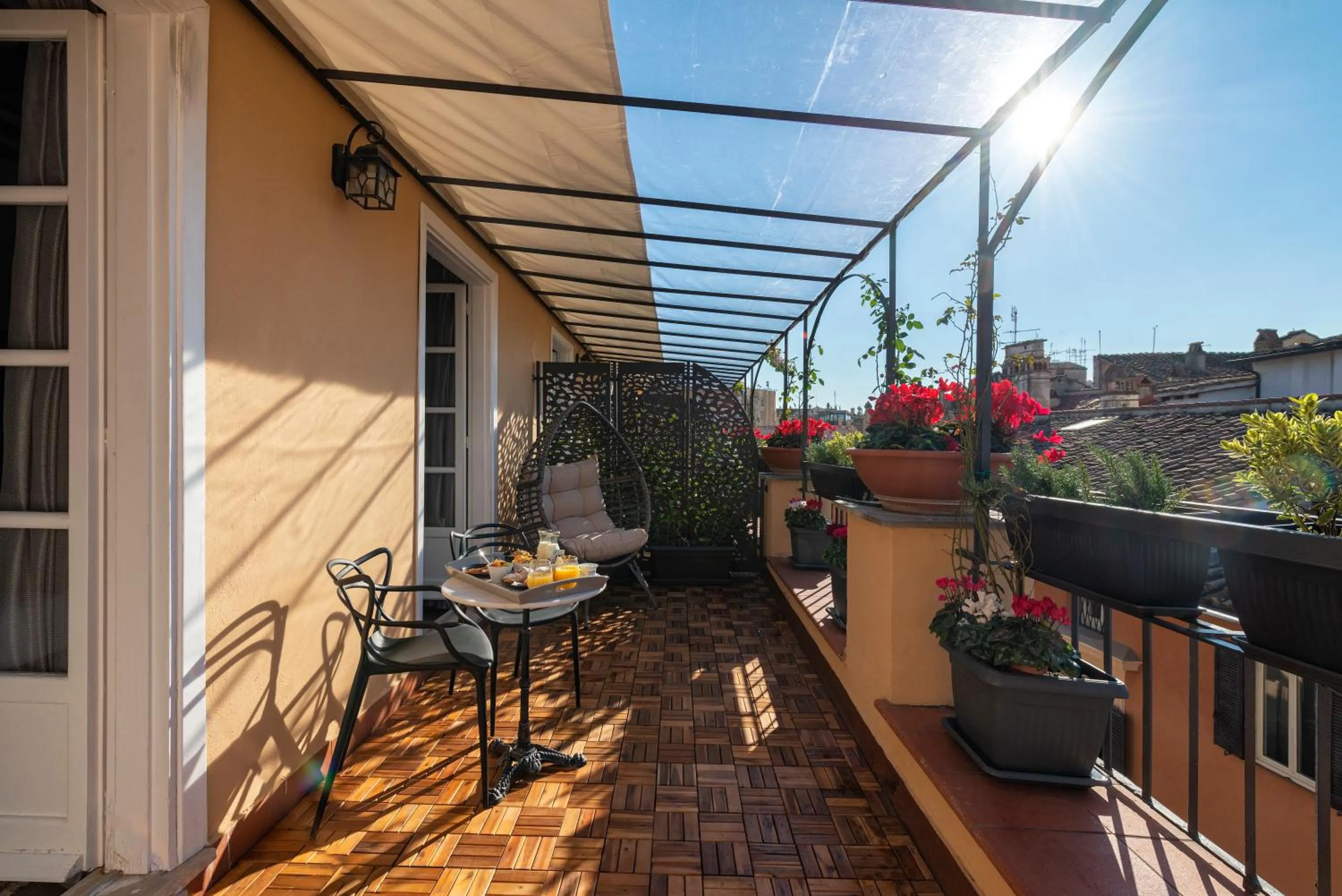Balcony/Terrace in Ara di Marte Suites
