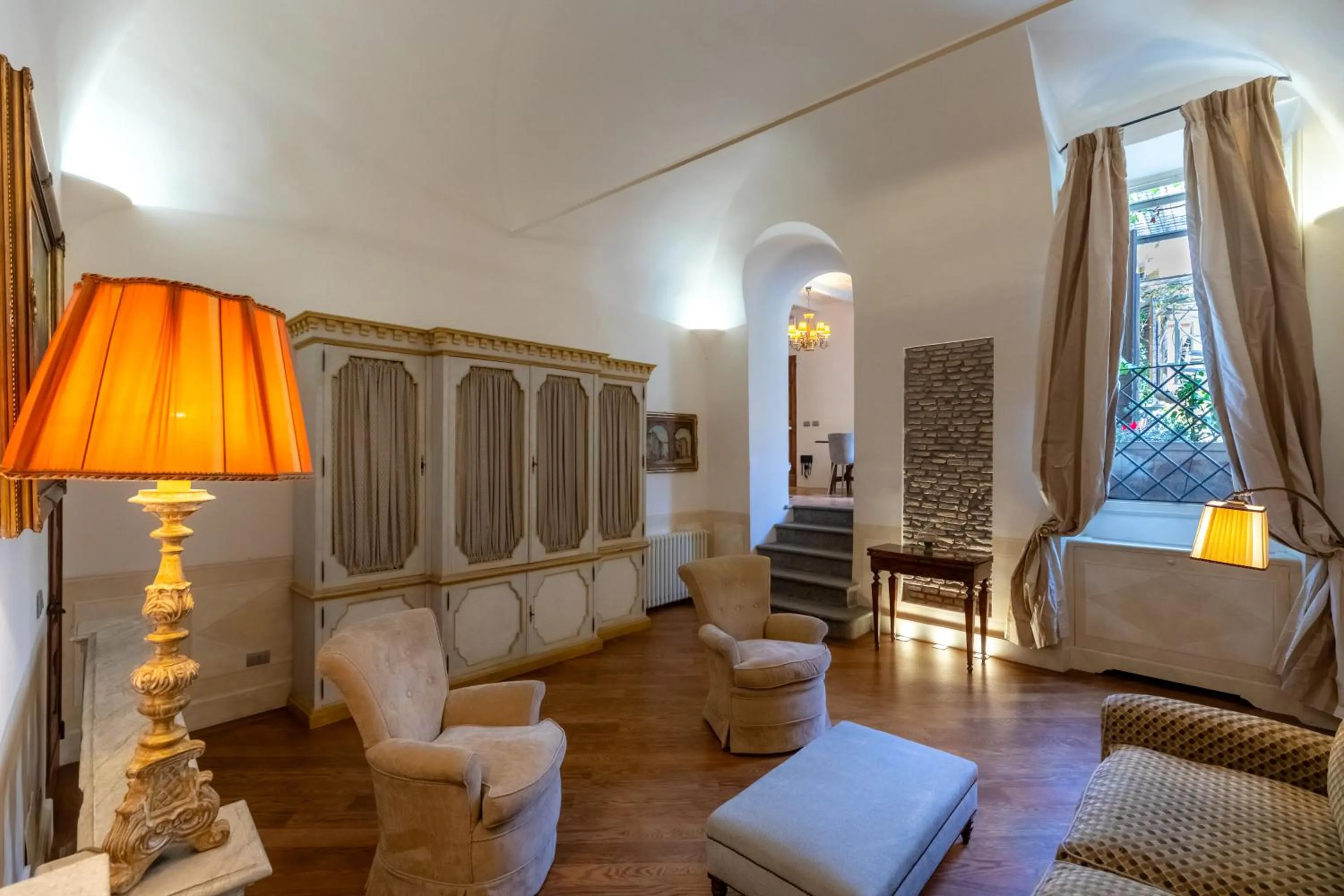 Living room in Ara di Marte Suites