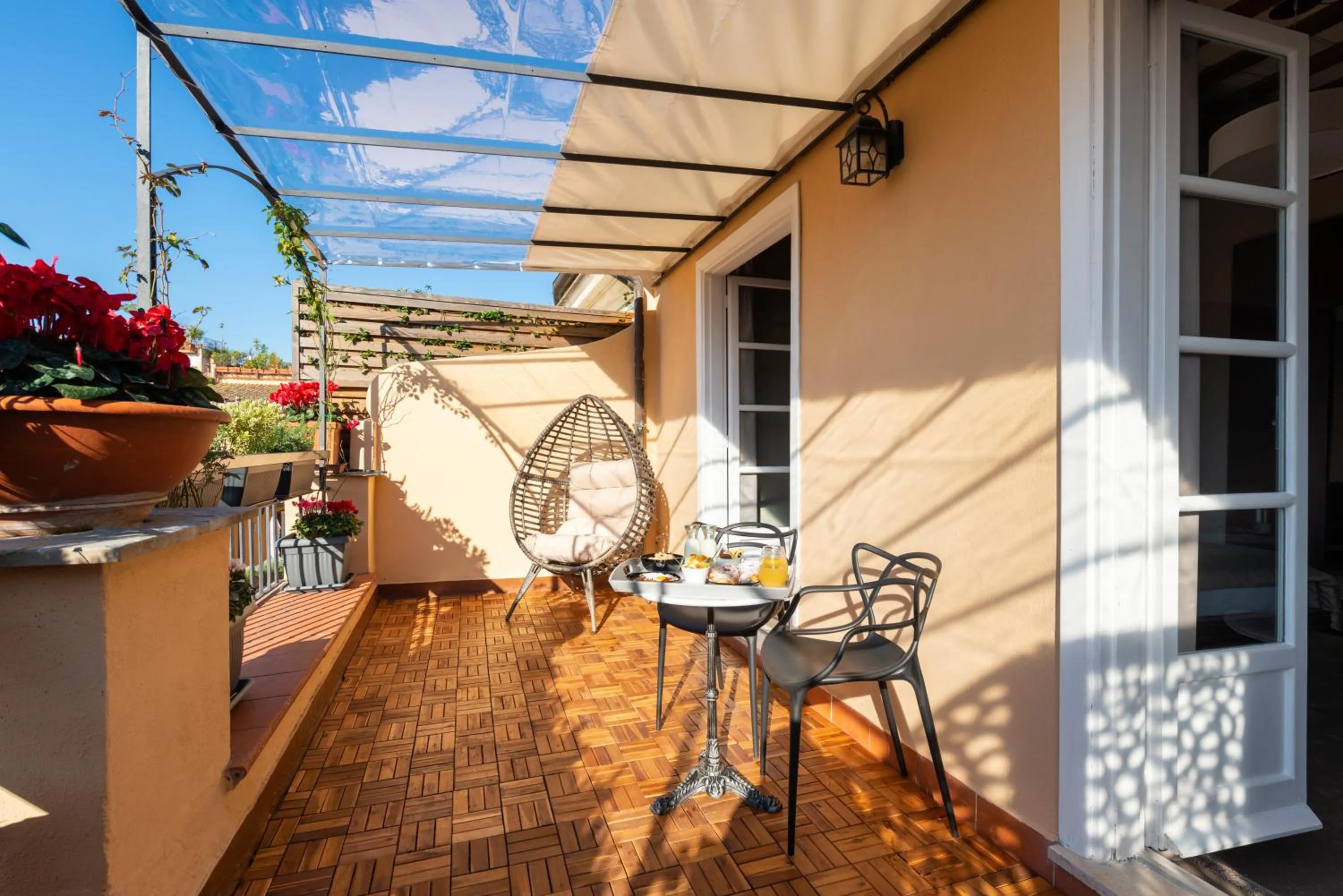 Balcony/Terrace in Ara di Marte Suites