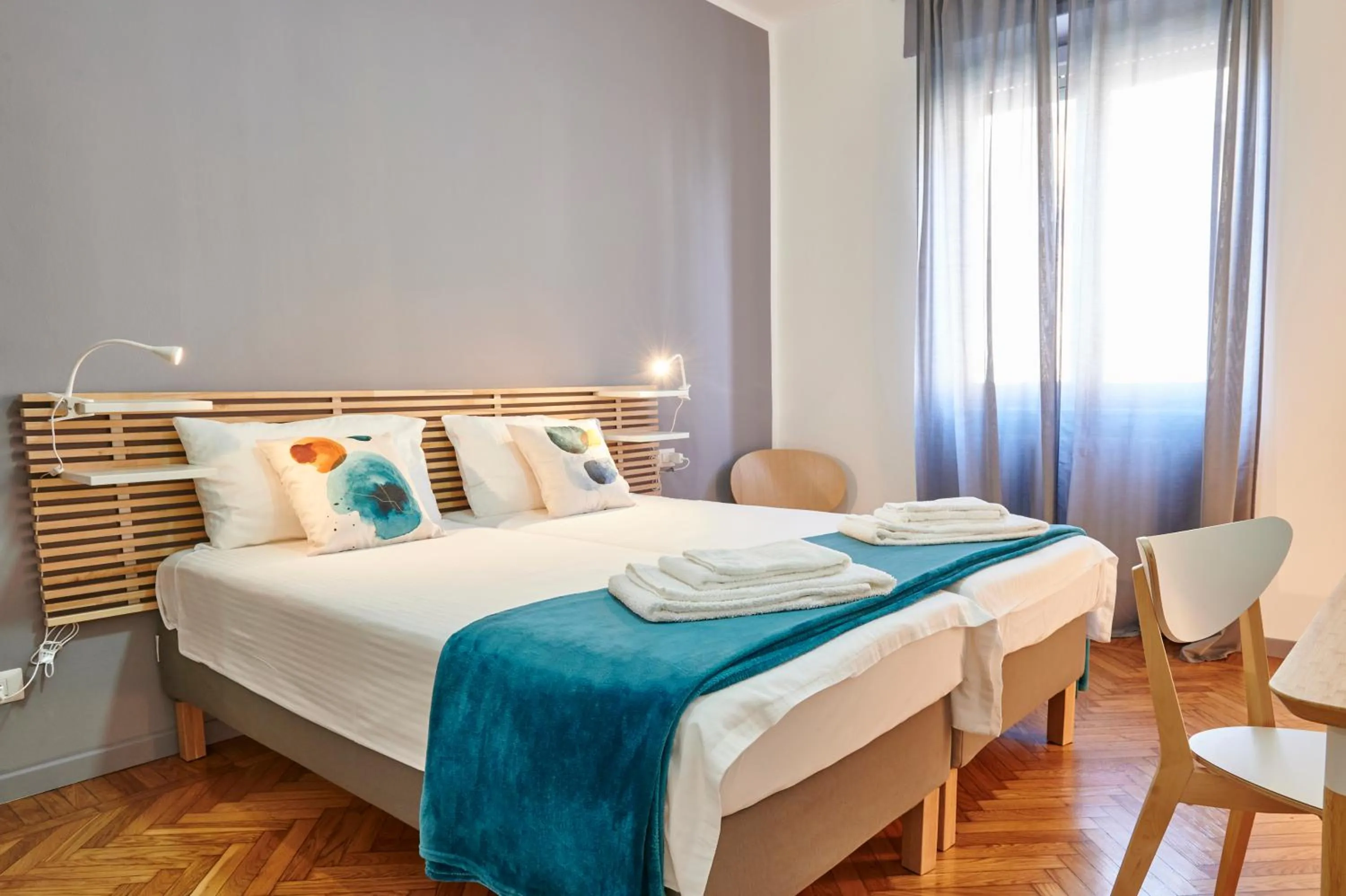 Bedroom, Bed in STAR RIBBON