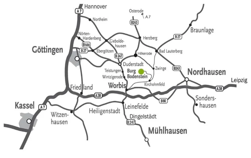 Location in Burg Bodenstein