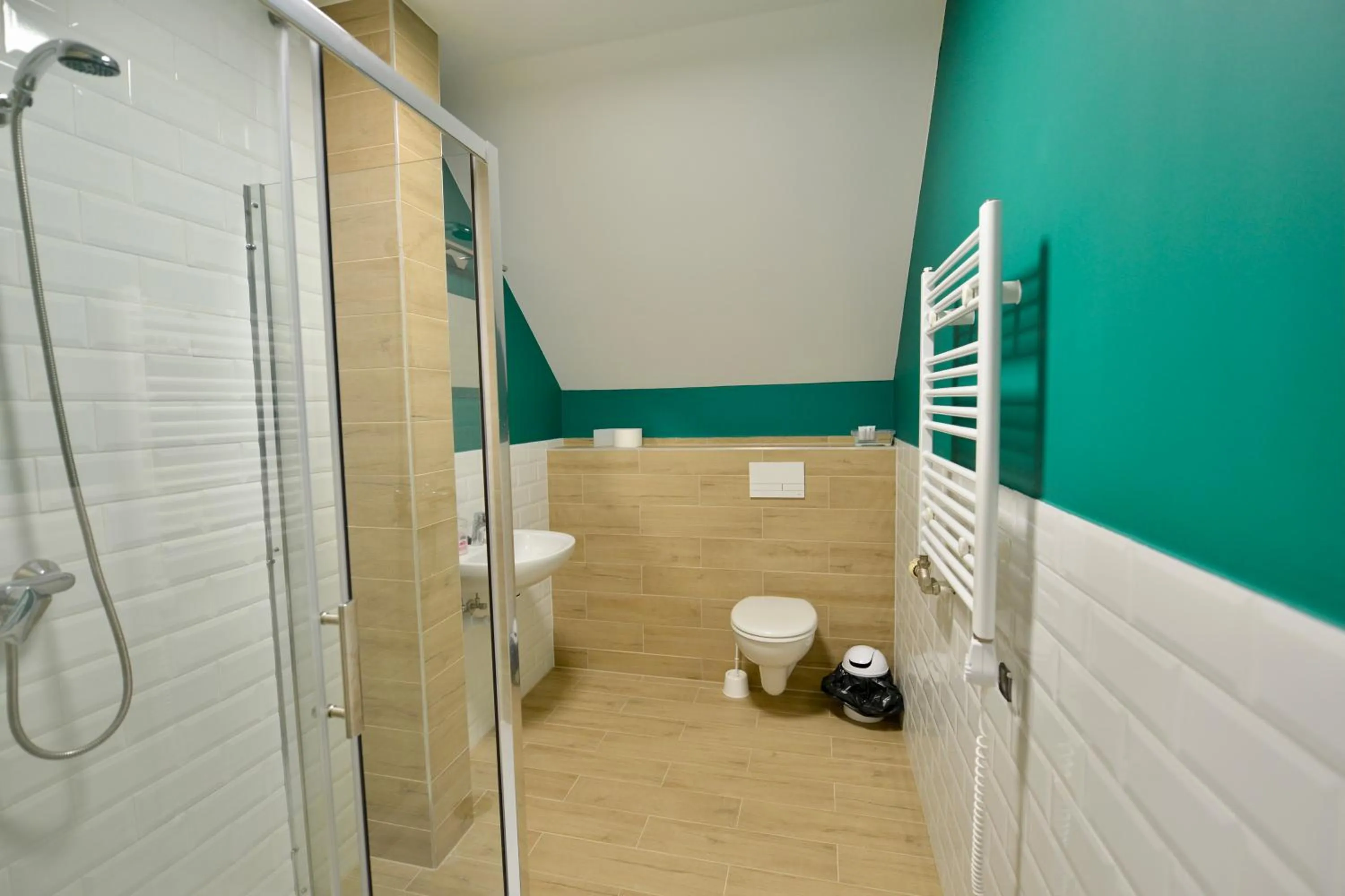 Shower in Pokoje Gościnne u Klimosza